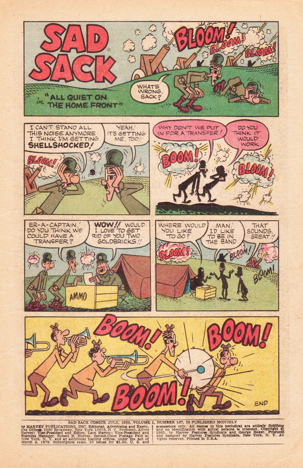 Read online Sad Sack comic -  Issue #167 - 3