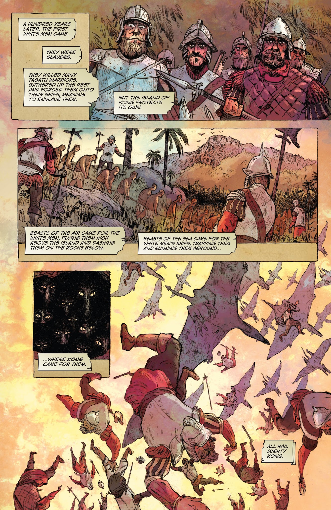 Read online Kong: Gods of Skull Island comic -  Issue # Full - 16