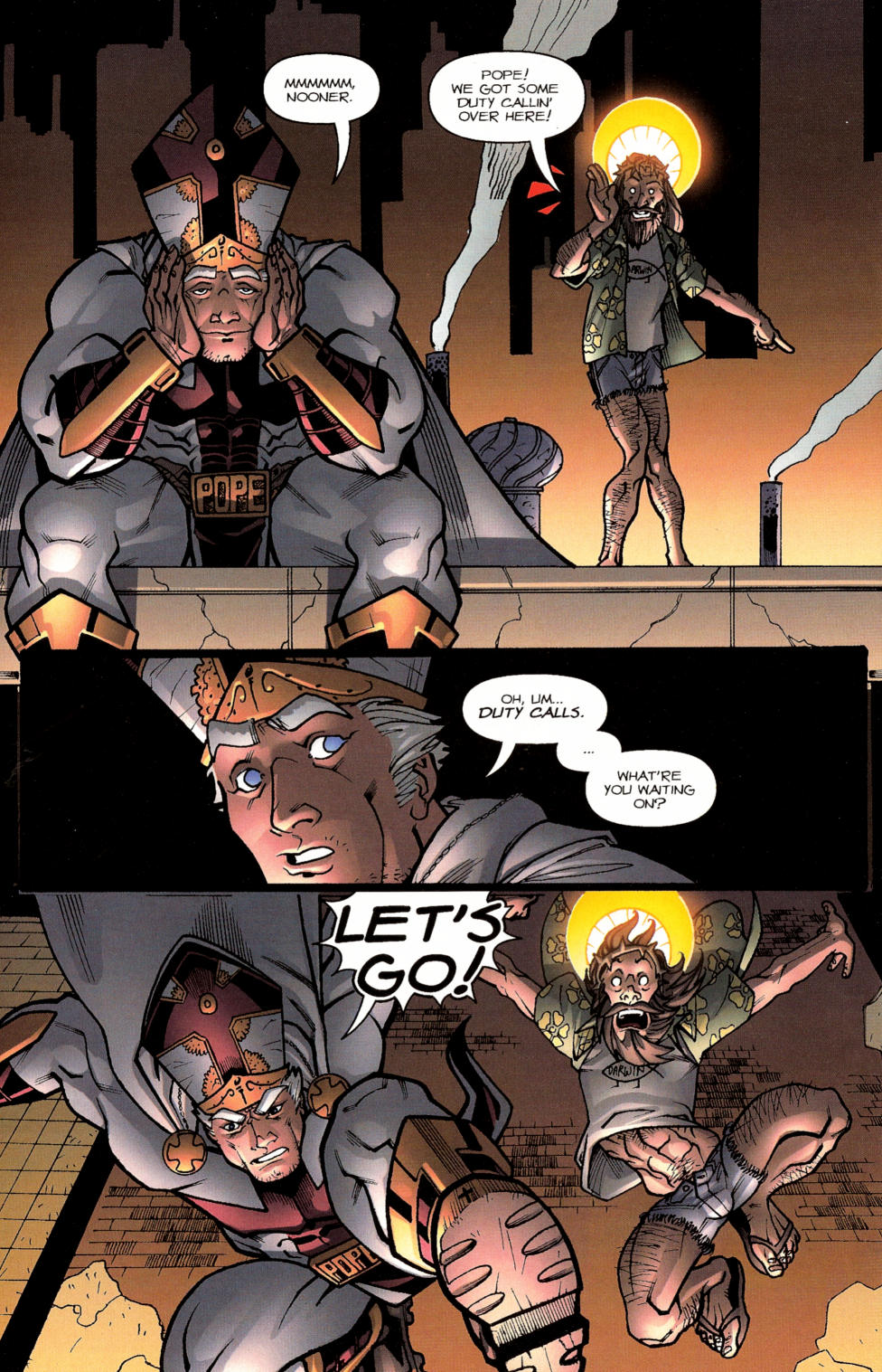 Read online Battle Pope comic -  Issue #9 - 24