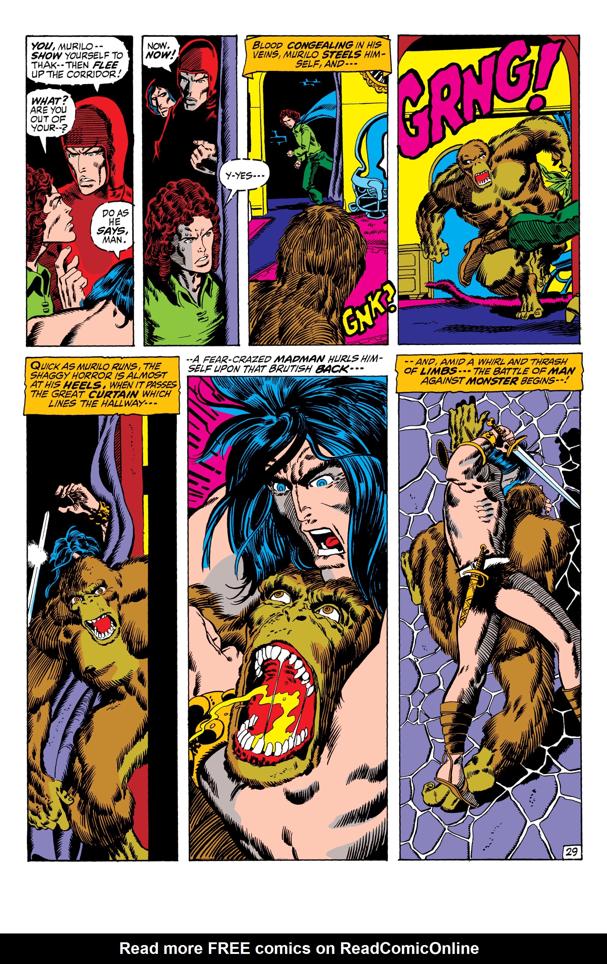 Read online Conan The Barbarian Epic Collection: The Original Marvel Years - The Coming Of Conan comic -  Issue # TPB (Part 3) - 48