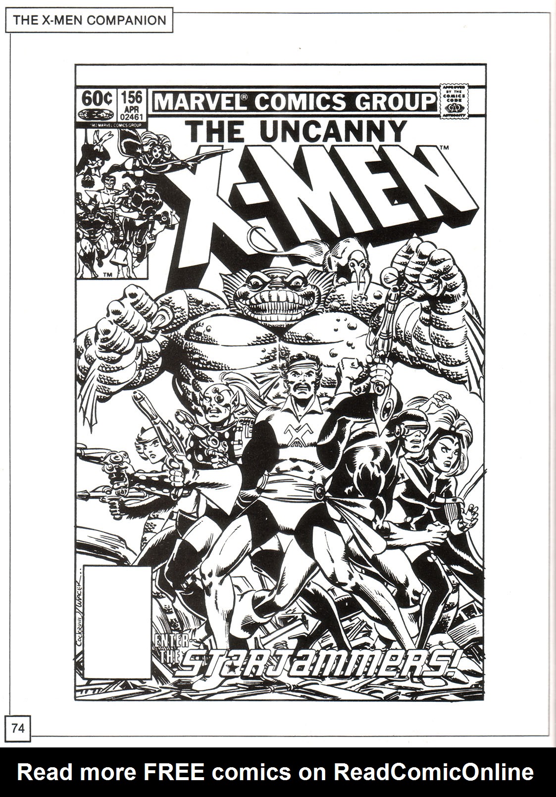 Read online The X-Men Companion comic -  Issue #1 - 74