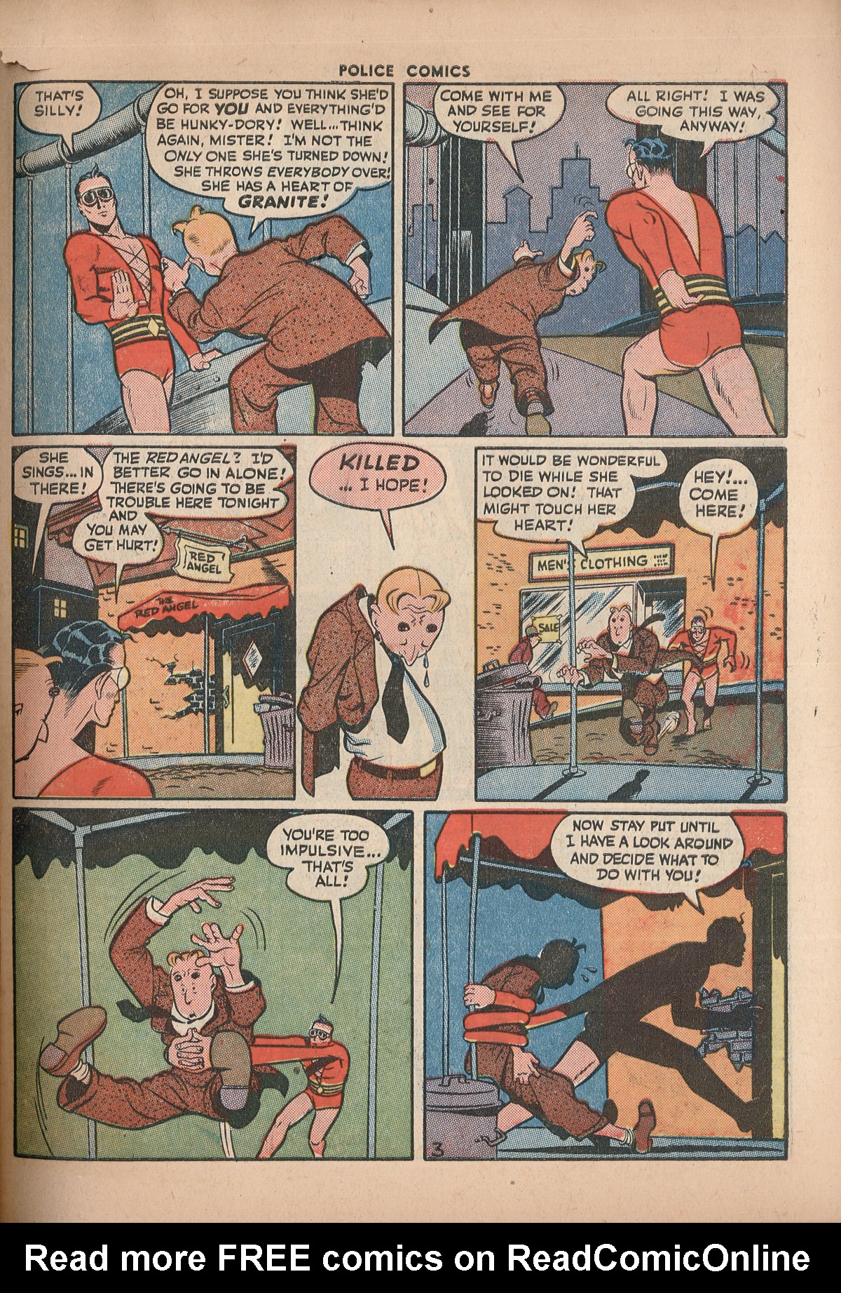 Read online Police Comics comic -  Issue #51 - 5