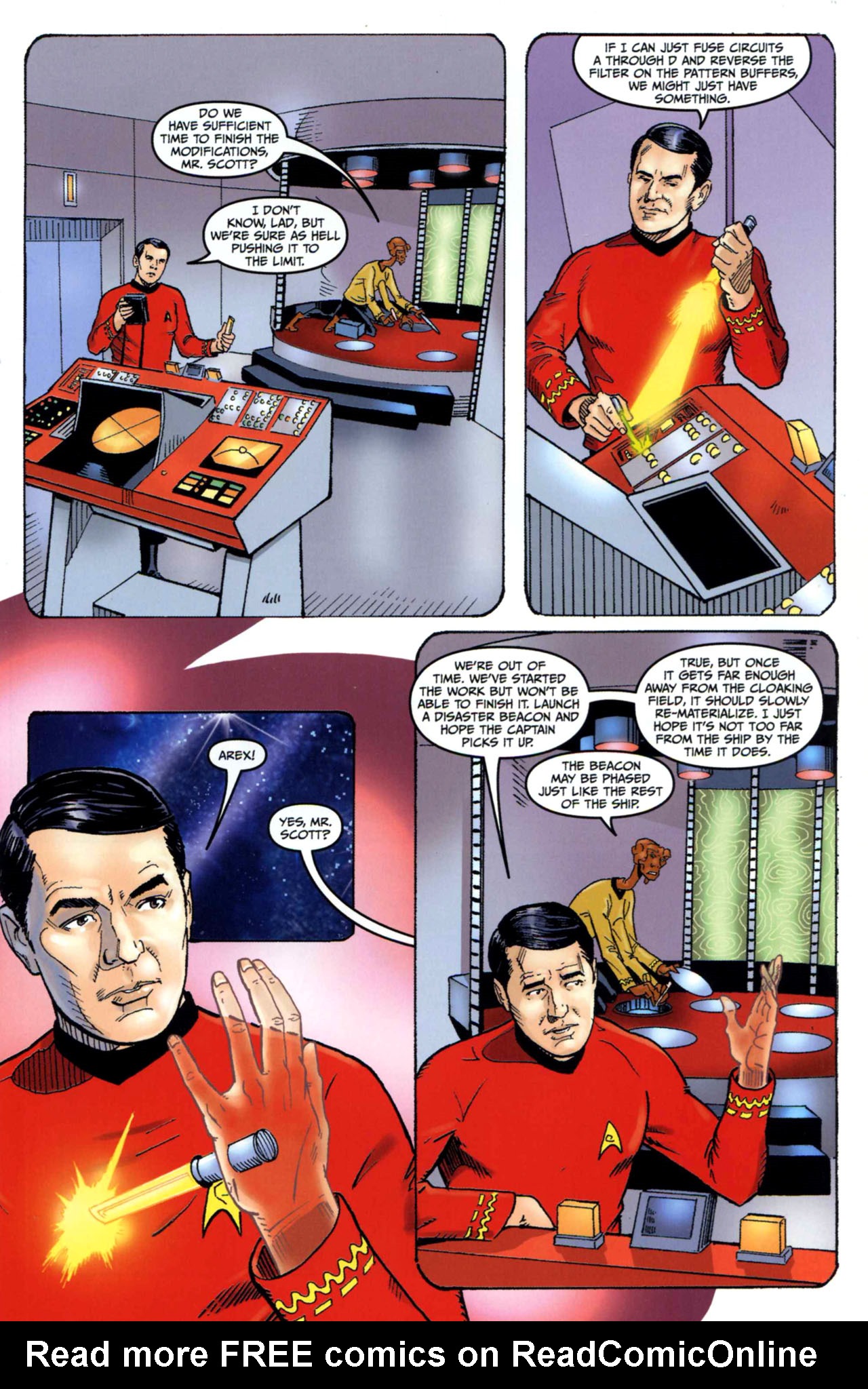 Read online Star Trek Year Four: The Enterprise Experiment comic -  Issue #1 - 19