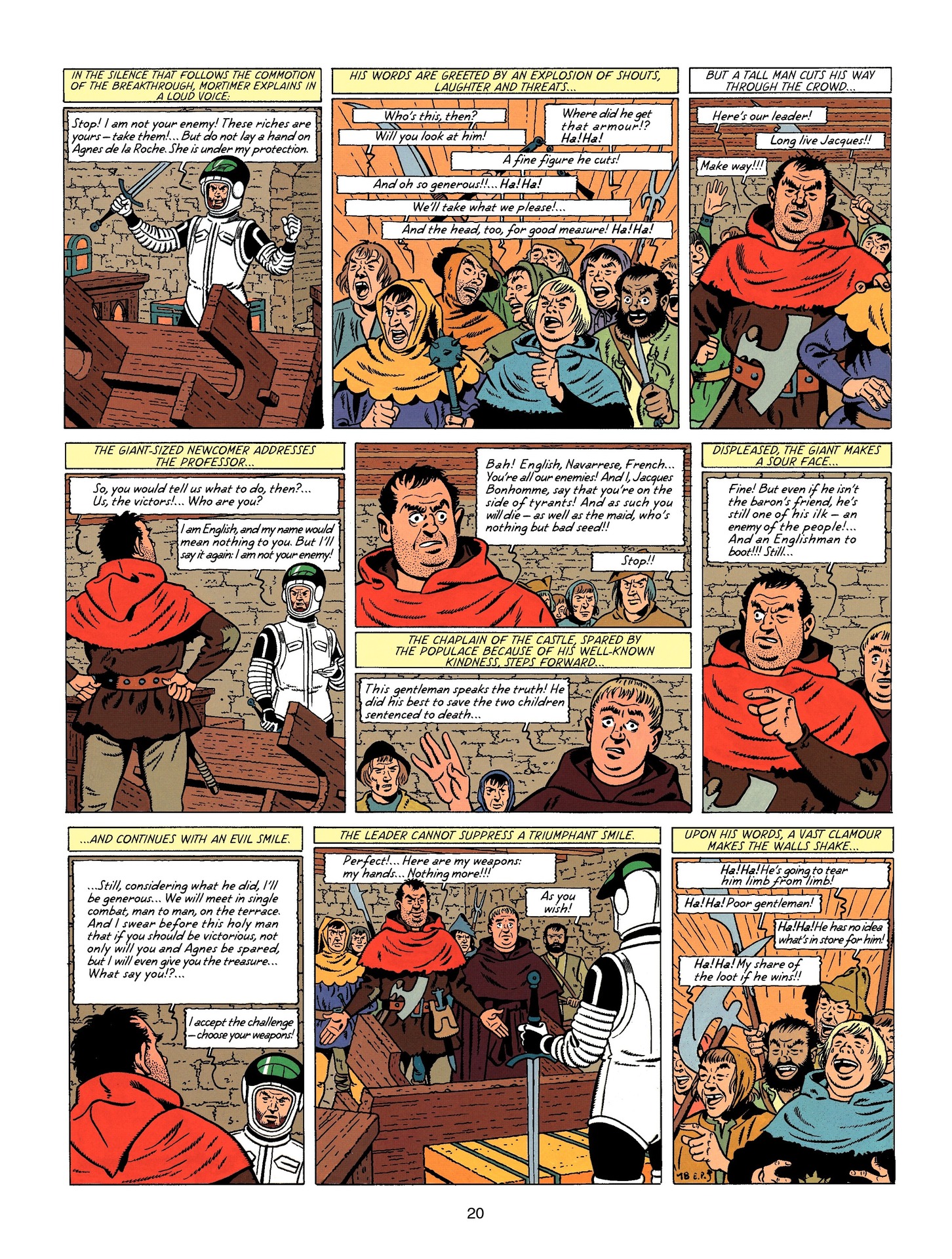 Read online Blake & Mortimer comic -  Issue #19 - 20