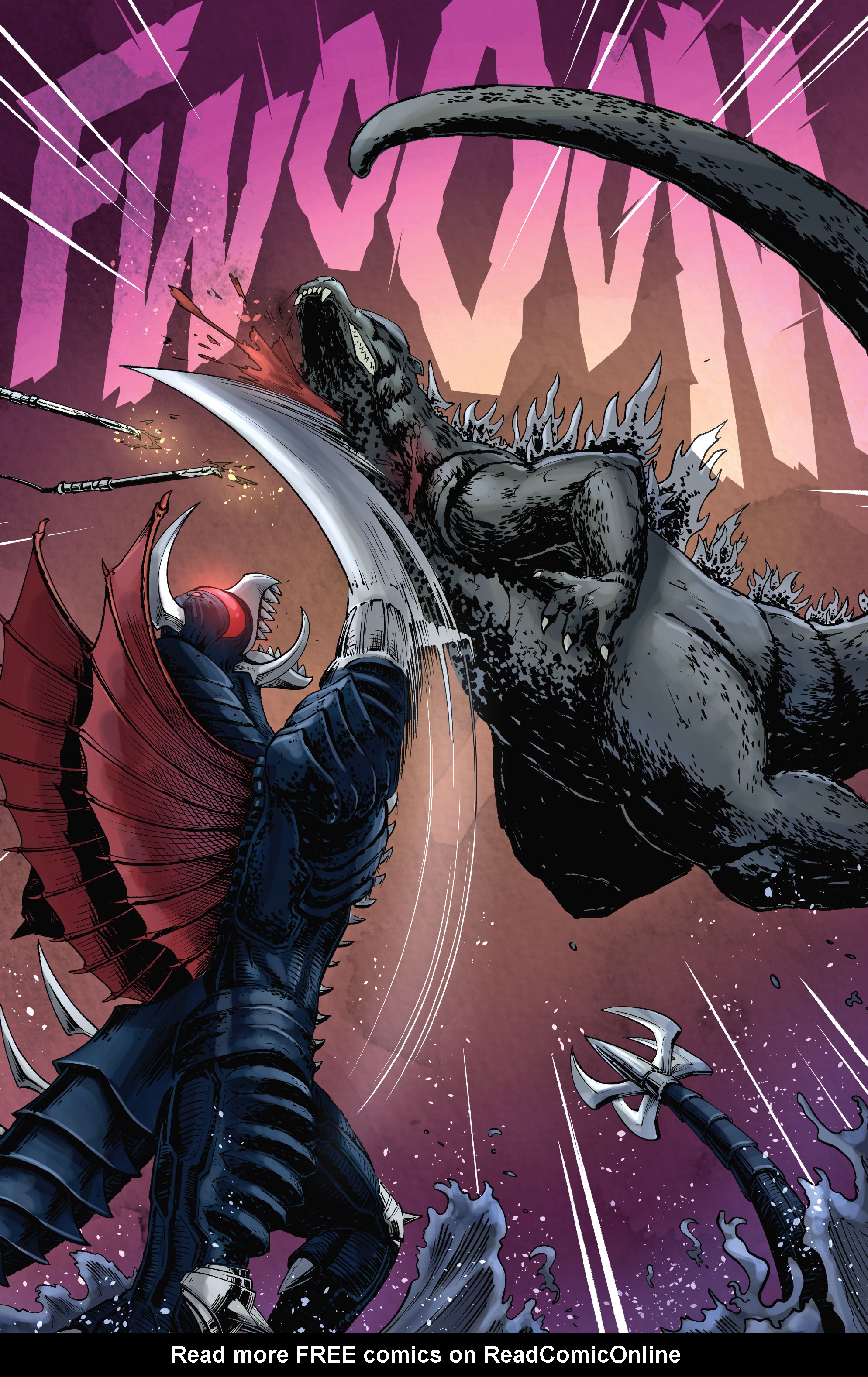 Read online Godzilla Rivals: Vs. Gigan comic -  Issue # Full - 19
