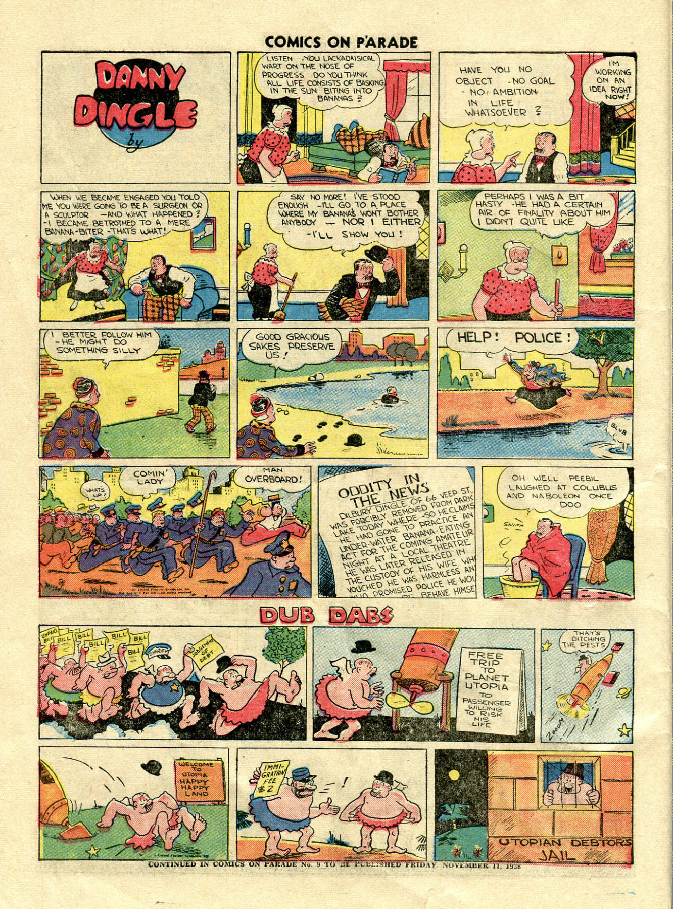 Read online Comics on Parade comic -  Issue #8 - 52