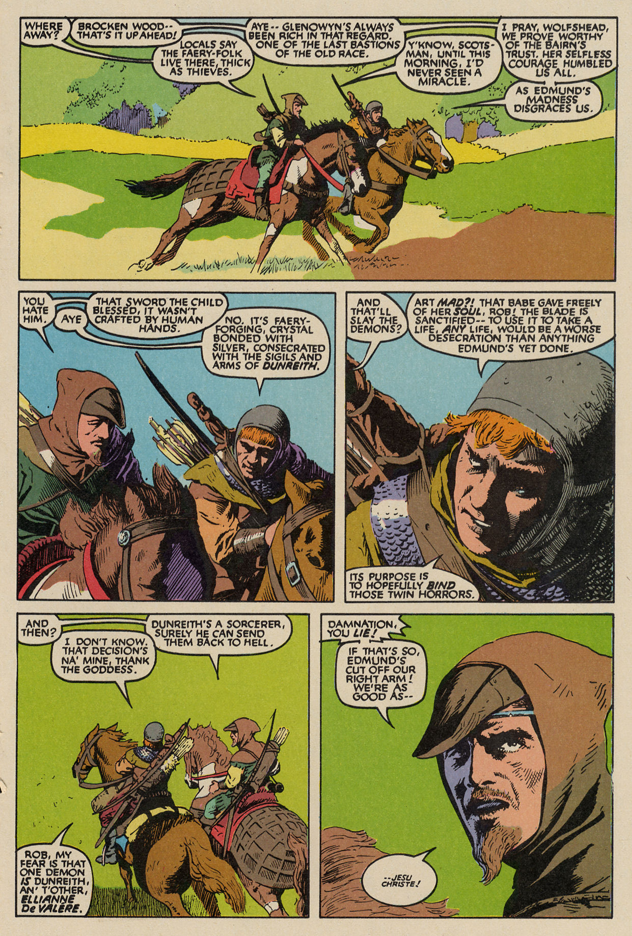 Read online The Black Dragon comic -  Issue #4 - 19