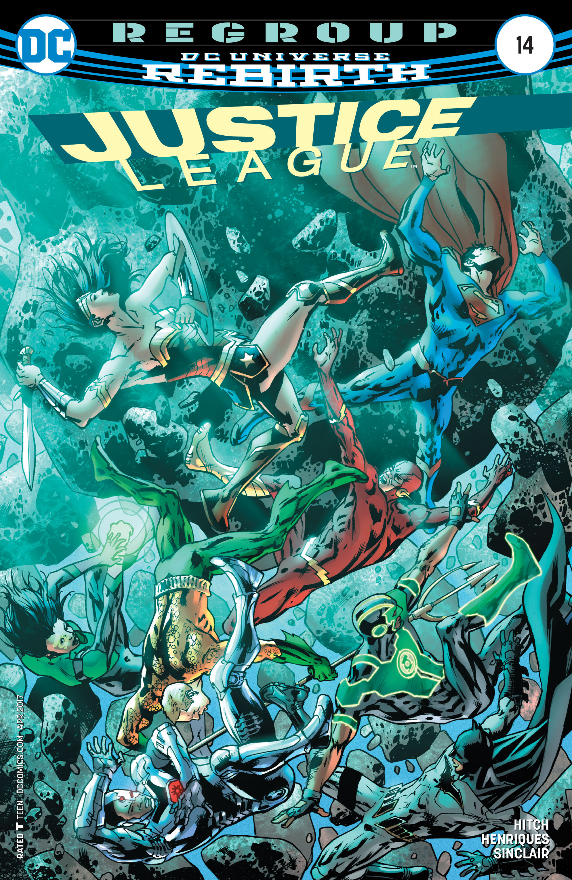 Read online Justice League (2016) comic -  Issue #14 - 1