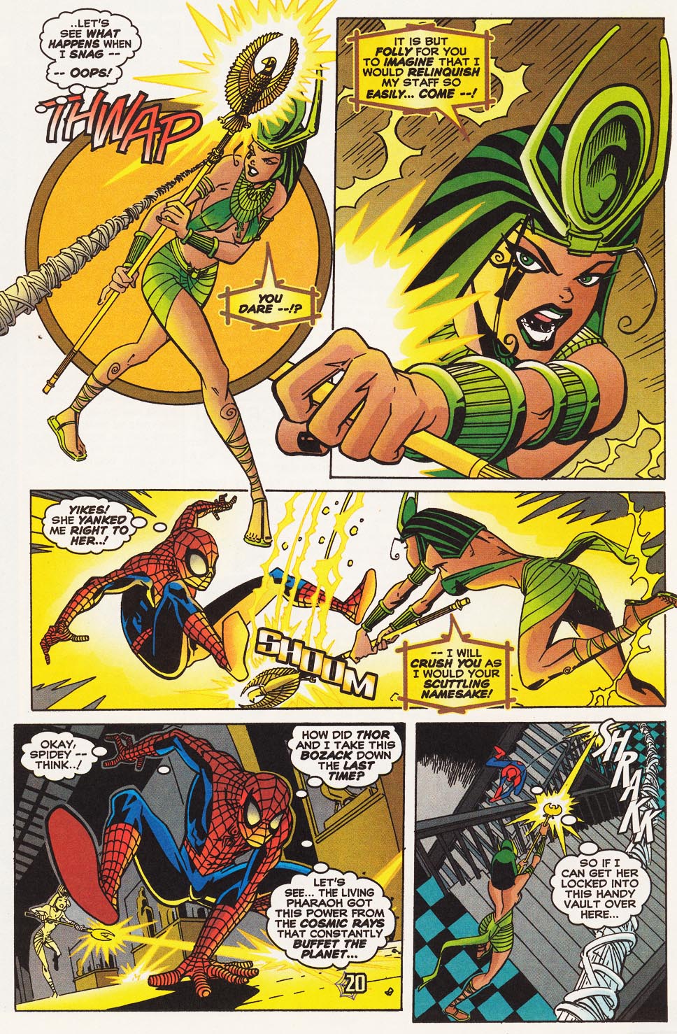 Read online The Sensational Spider-Man (1996) comic -  Issue #19 - 22