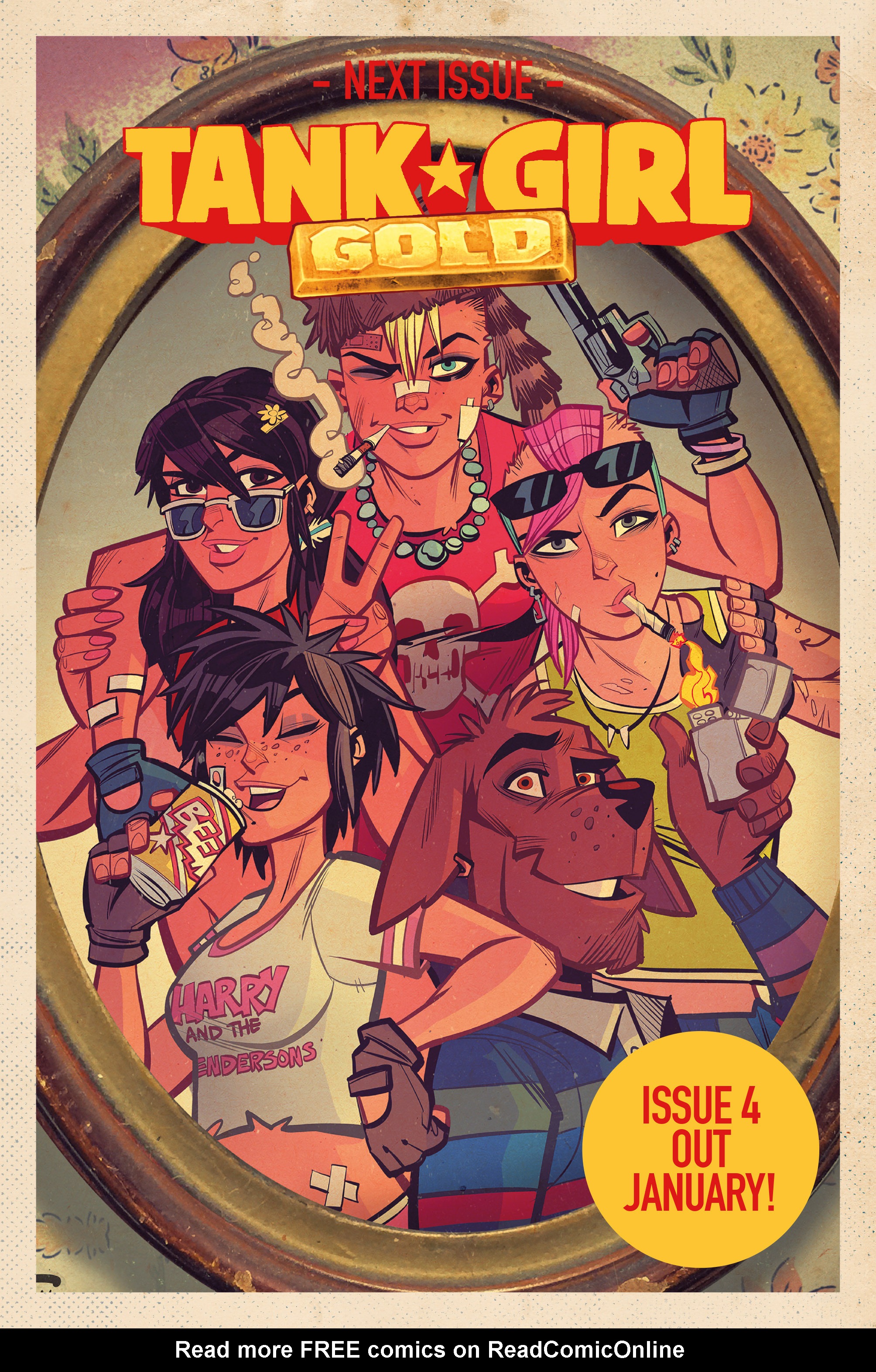 Read online Tank Girl: Gold comic -  Issue #3 - 23