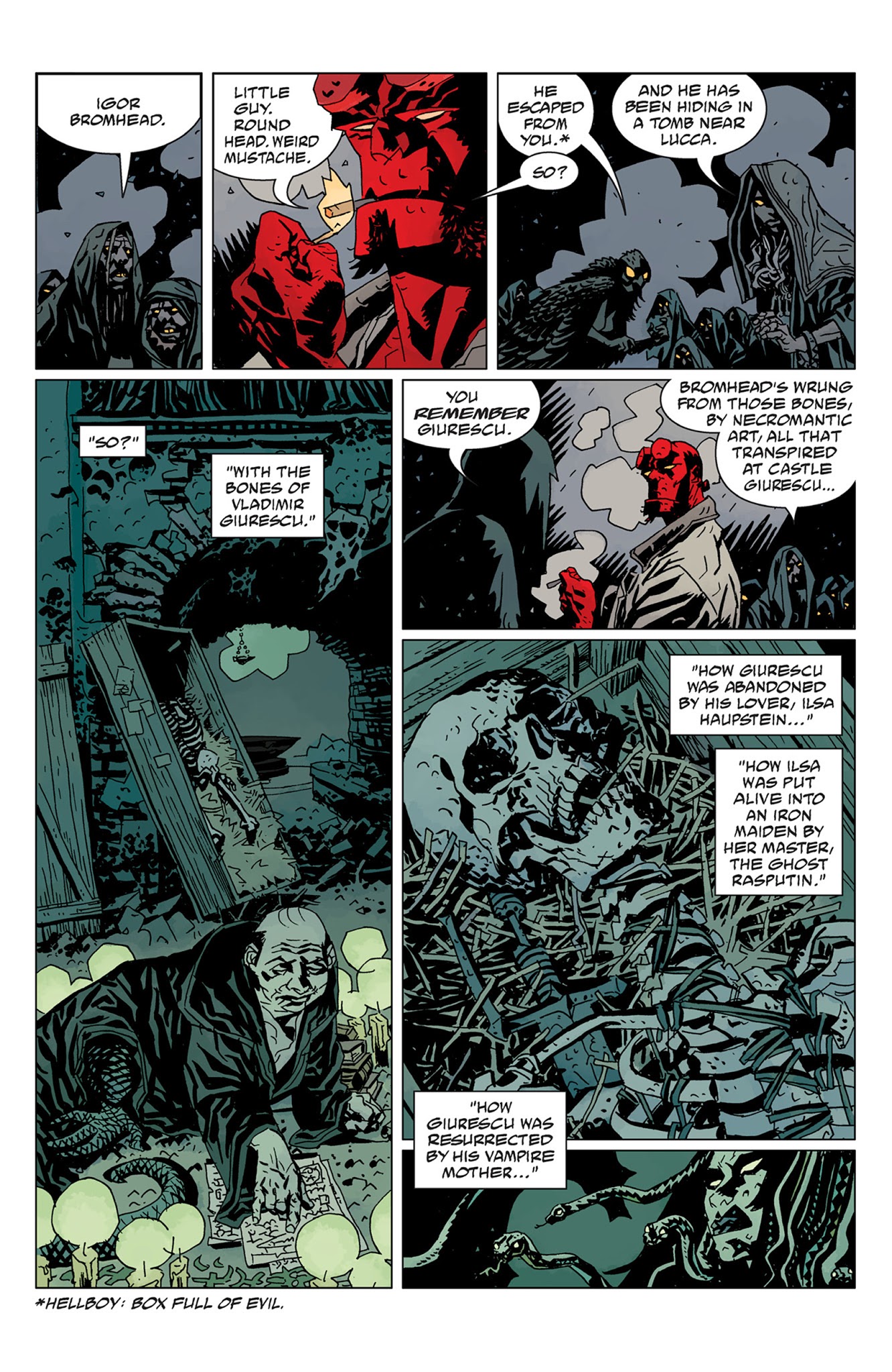 Read online Hellboy: Darkness Calls comic -  Issue # TPB - 48