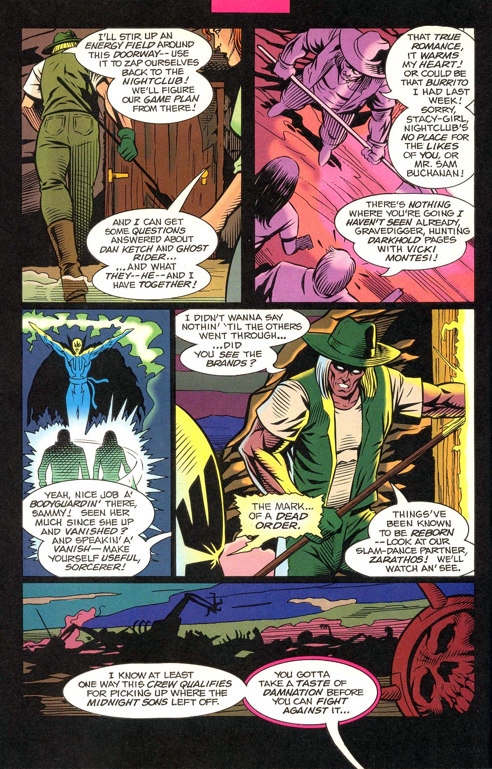 Read online Midnight Sons Unlimited comic -  Issue #4 - 12