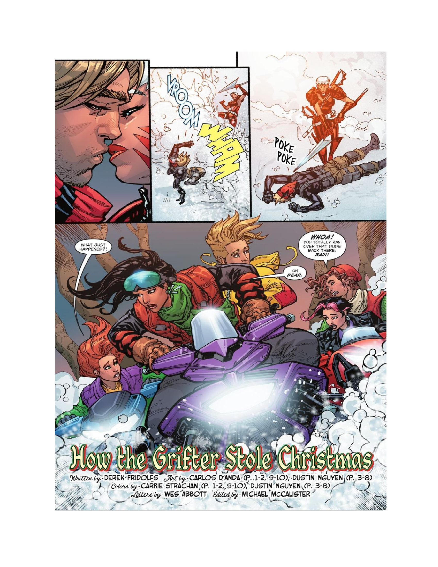Read online DC's Grifter Got Run Over by a Reindeer comic -  Issue # Full - 81