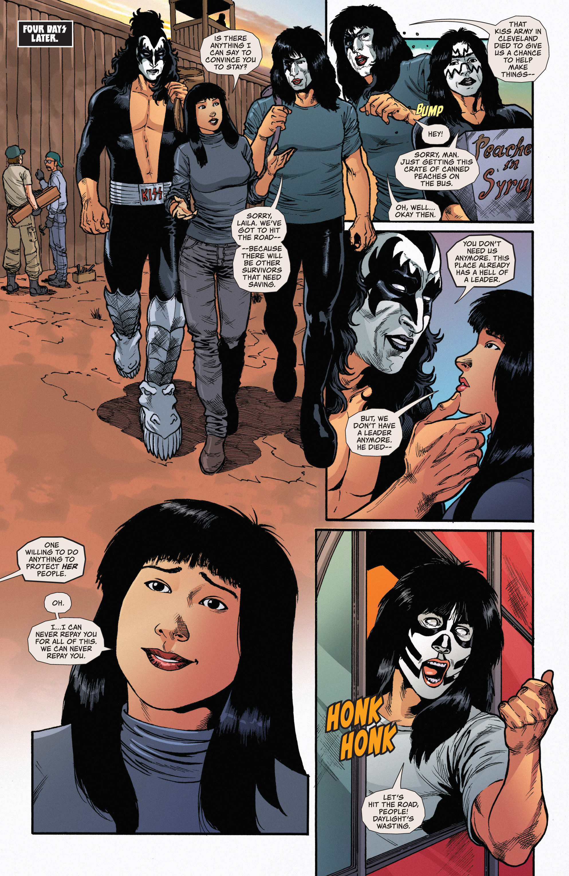 Read online Kiss: Zombies comic -  Issue #5 - 22