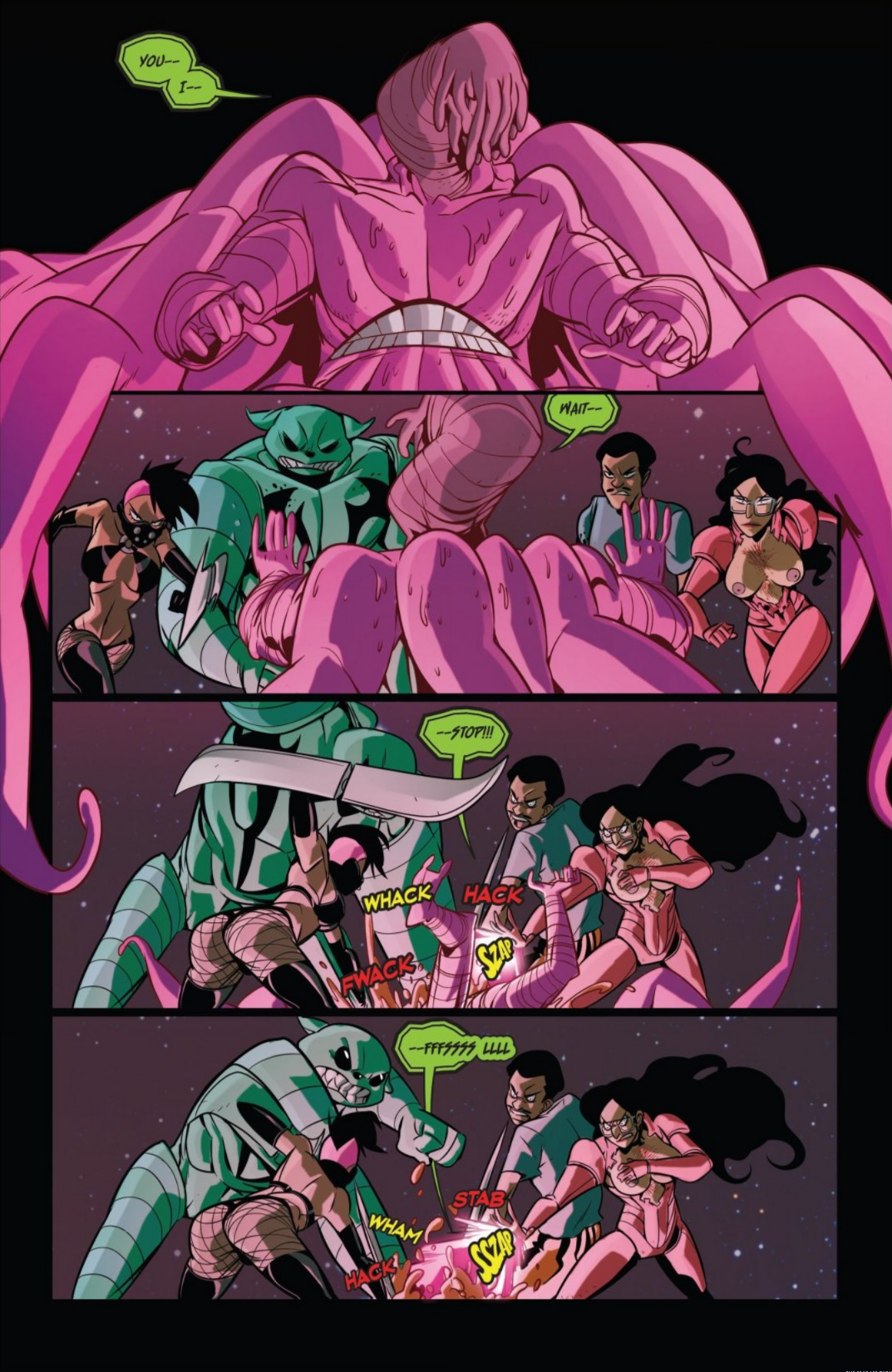 Read online Vampblade Season 4 comic -  Issue #7 - 22