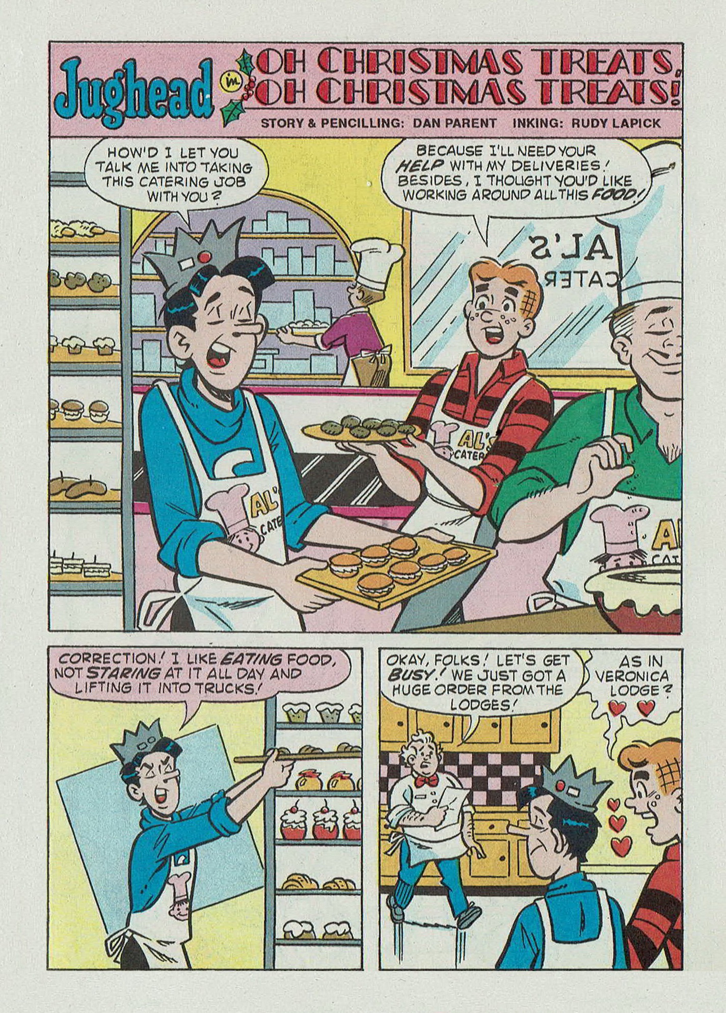 Read online Jughead Jones Comics Digest comic -  Issue #80 - 85