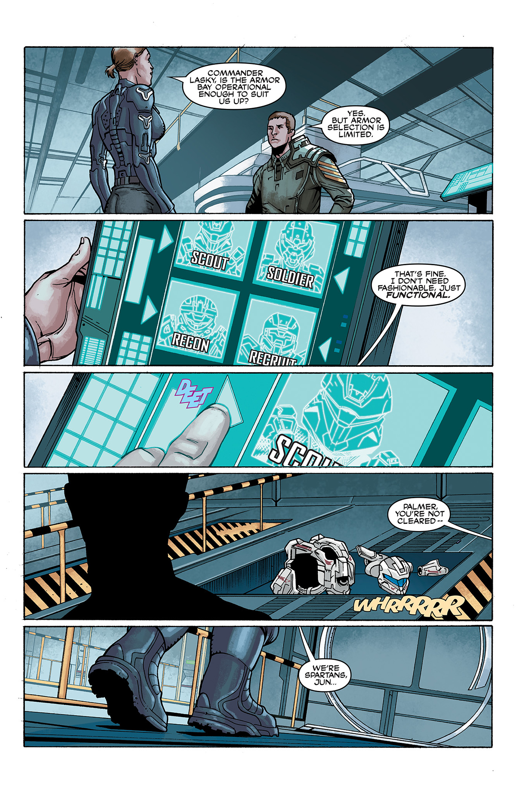 Read online Halo: Initiation comic -  Issue #2 - 21