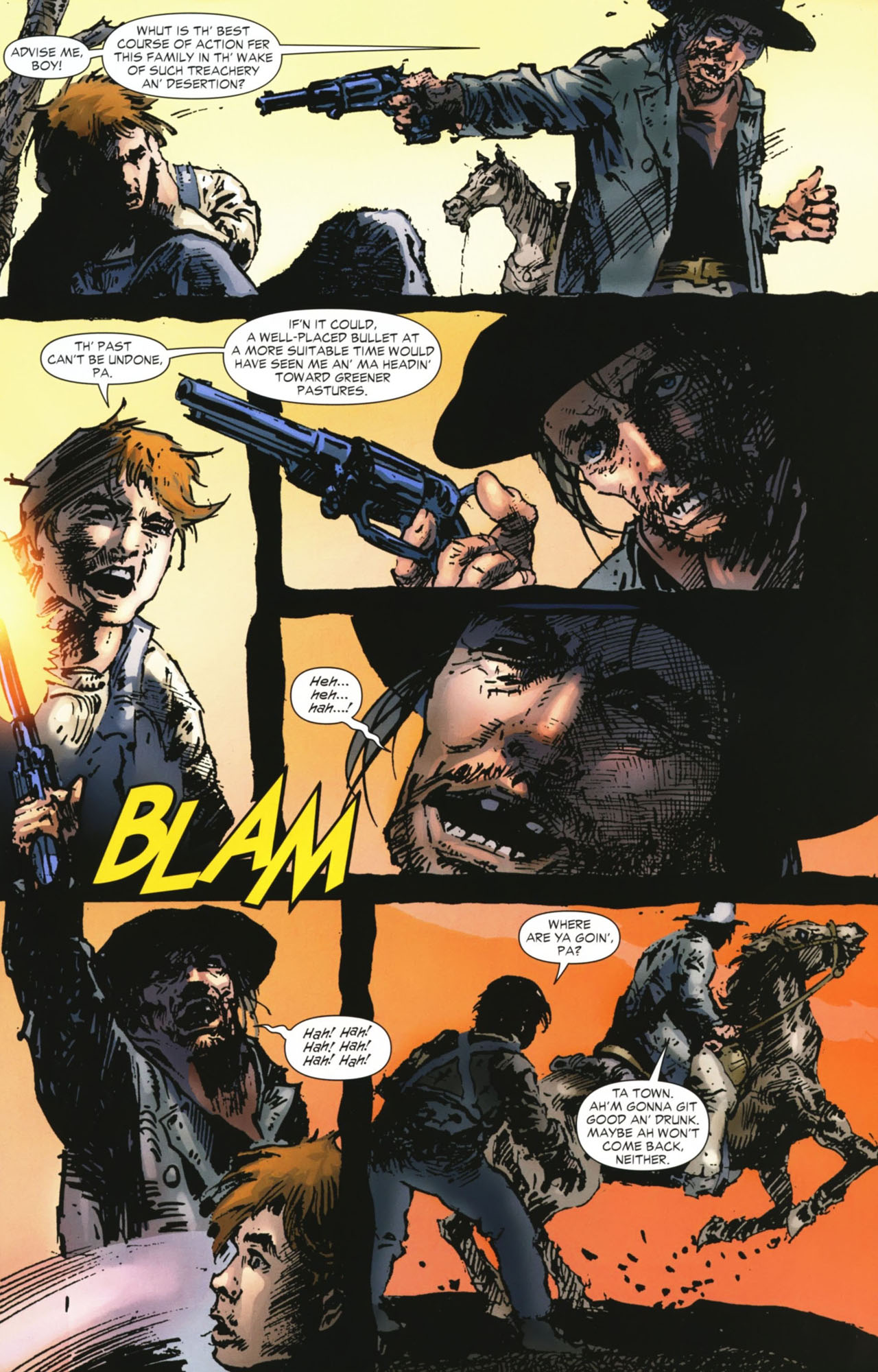 Read online Jonah Hex: No Way Back comic -  Issue # TPB - 19