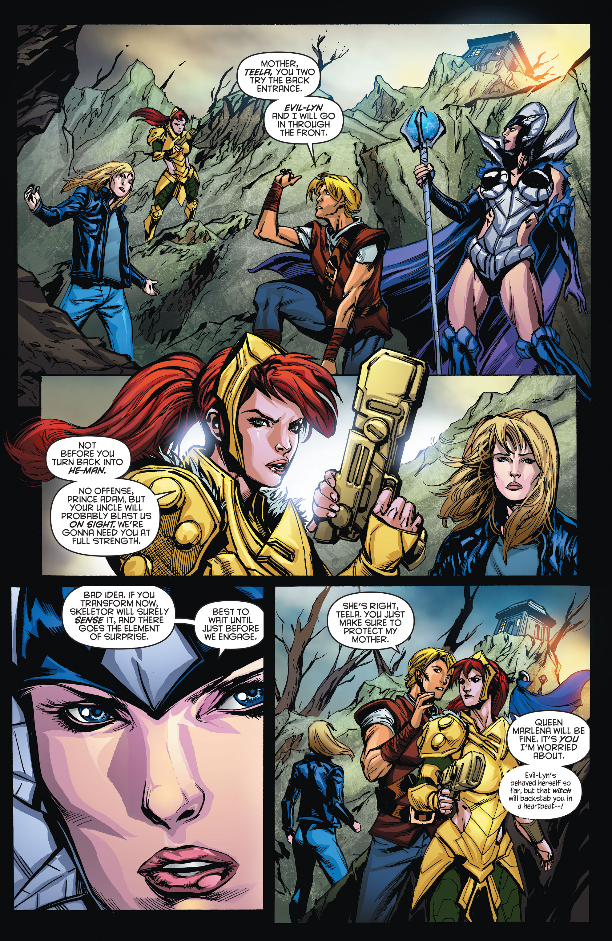 Read online DC Universe vs. The Masters of the Universe comic -  Issue #5 - 3