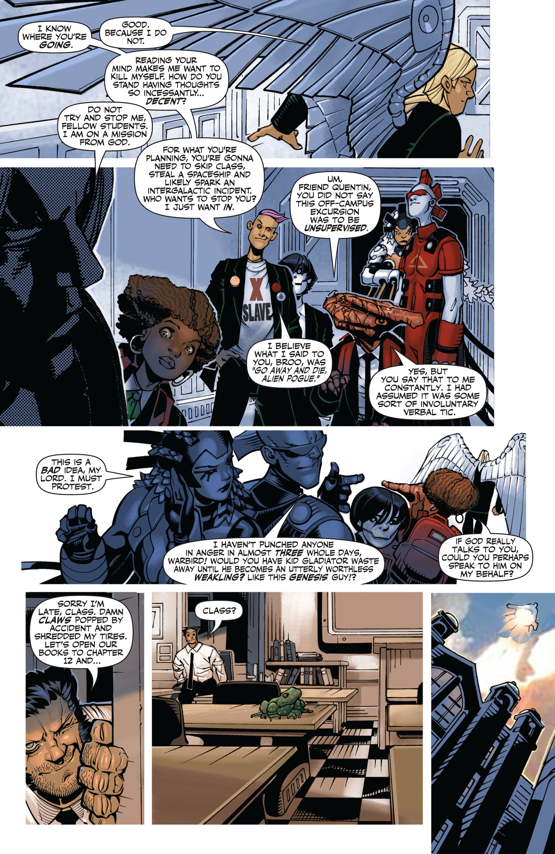 Read online Wolverine & The X-Men comic -  Issue #8 - 9