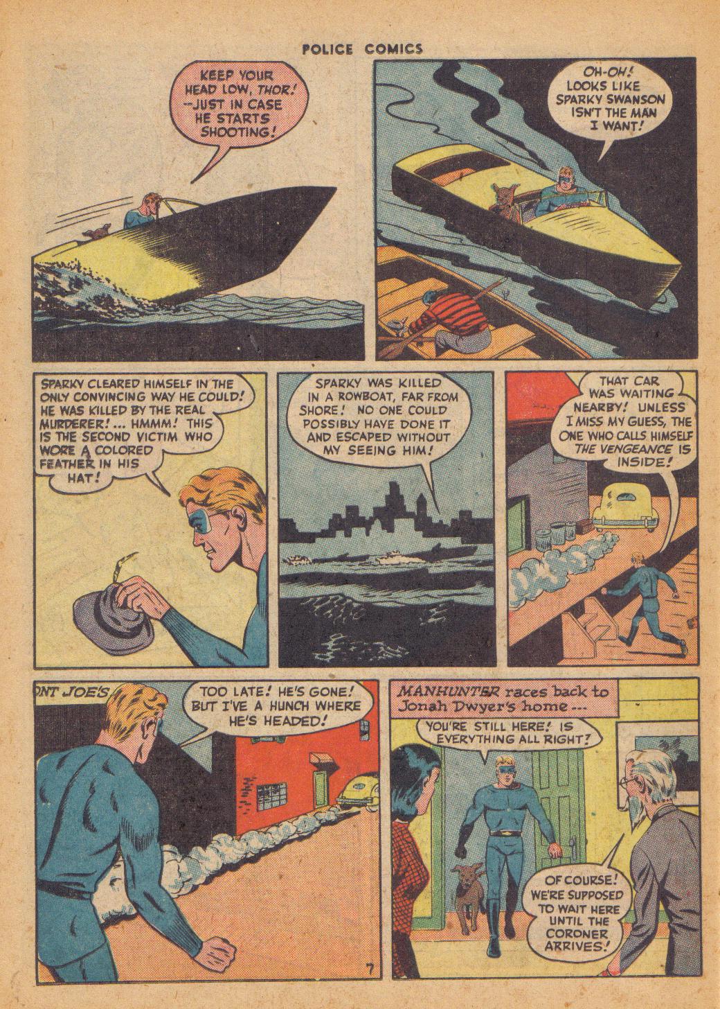 Read online Police Comics comic -  Issue #56 - 44