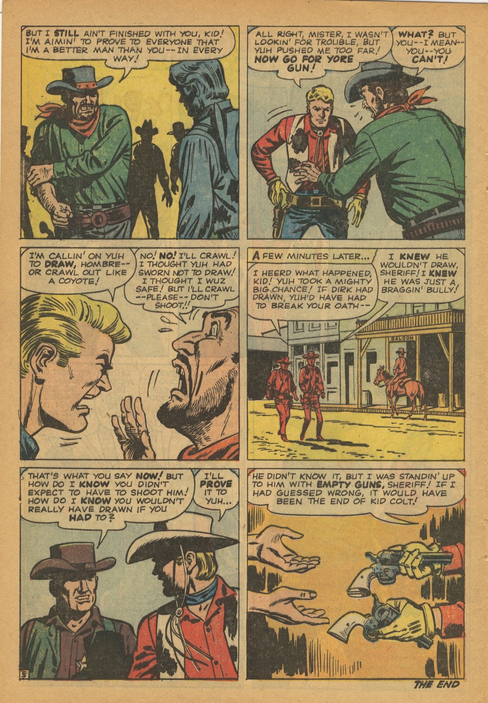 Read online Kid Colt Outlaw comic -  Issue #100 - 32