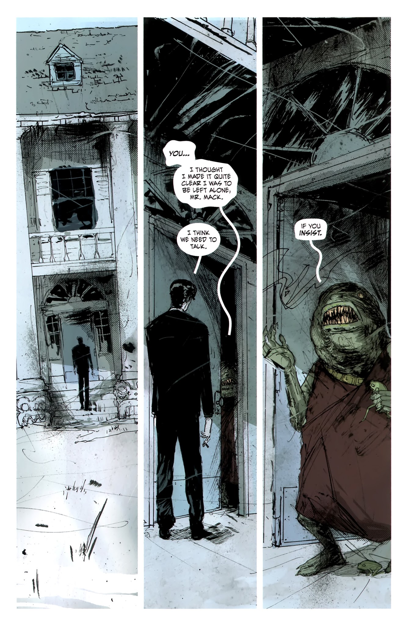Read online Green Wake comic -  Issue #10 - 13