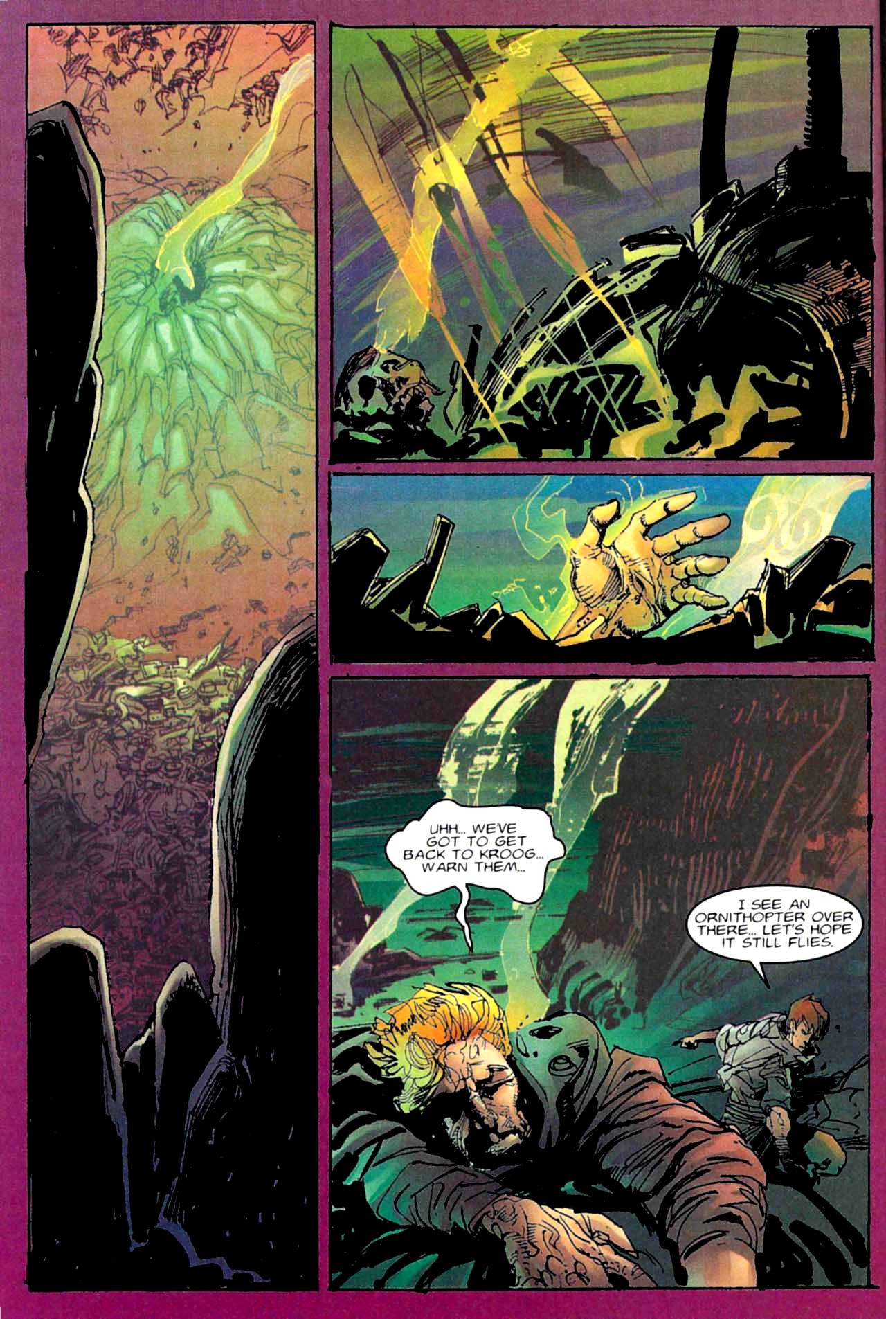 Read online Urza-Mishra War on the World of Magic: The Gathering comic -  Issue #1 - 16