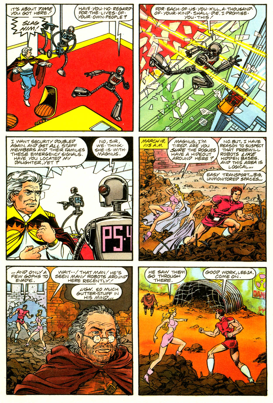 Read online Magnus Robot Fighter (1991) comic -  Issue #1 - 21