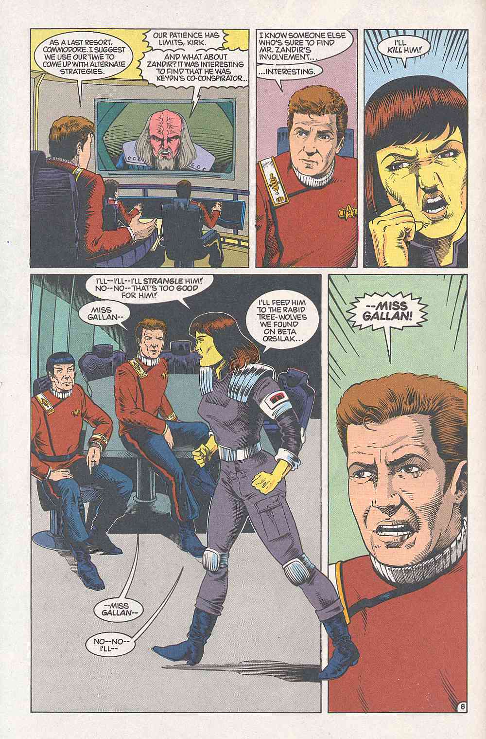 Read online Star Trek (1989) comic -  Issue #18 - 8