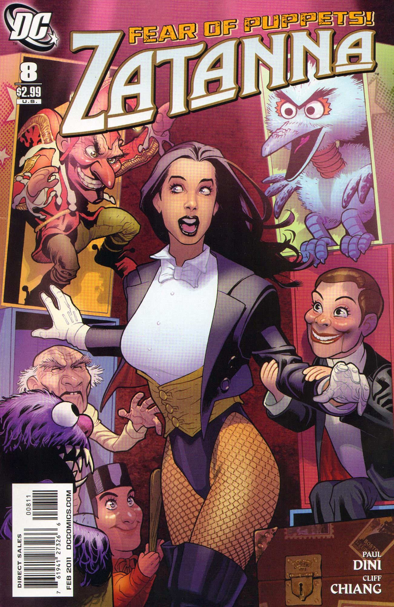 Read online Zatanna (2010) comic -  Issue #8 - 1