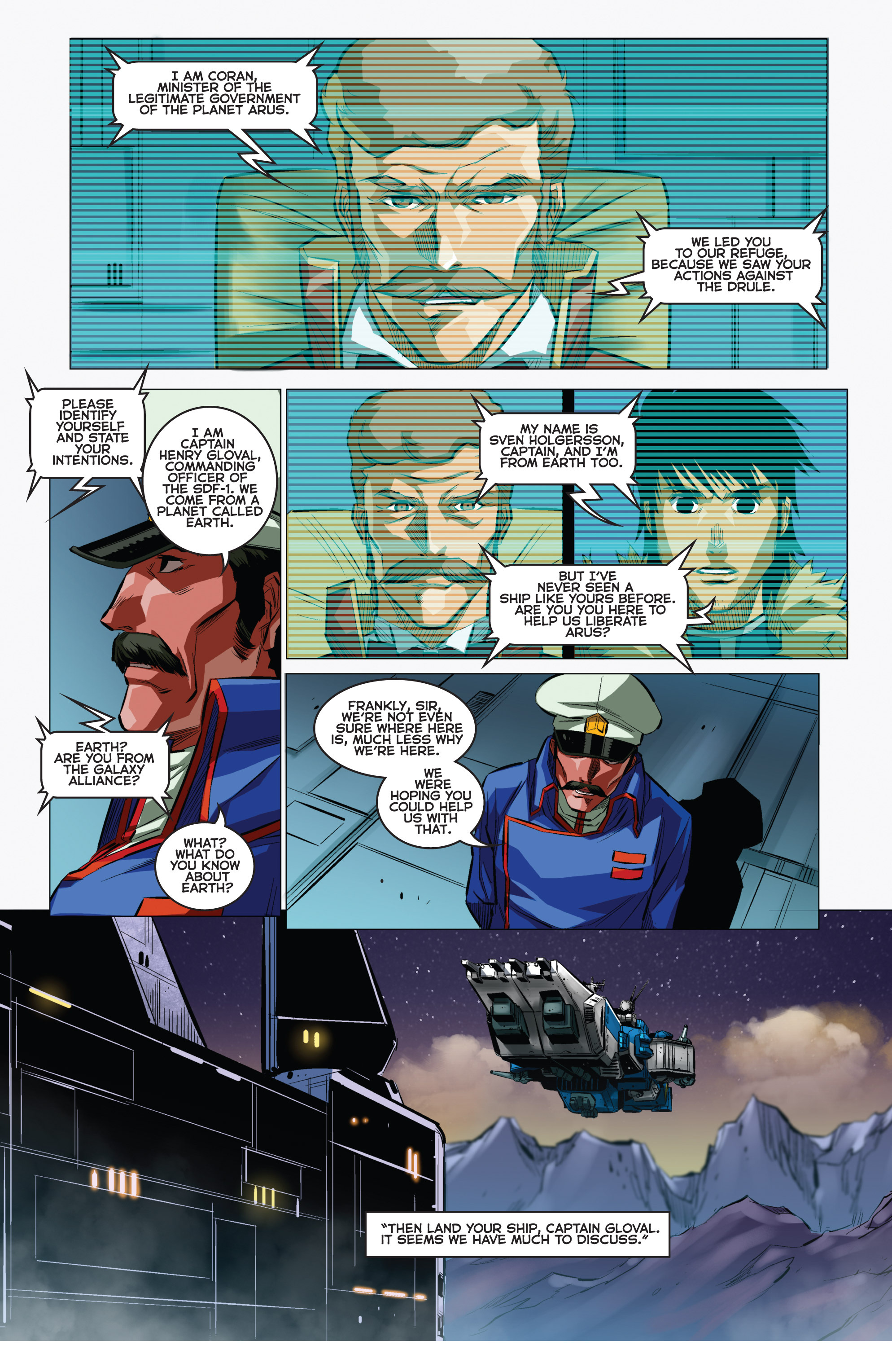 Read online Robotech/Voltron comic -  Issue #4 - 16