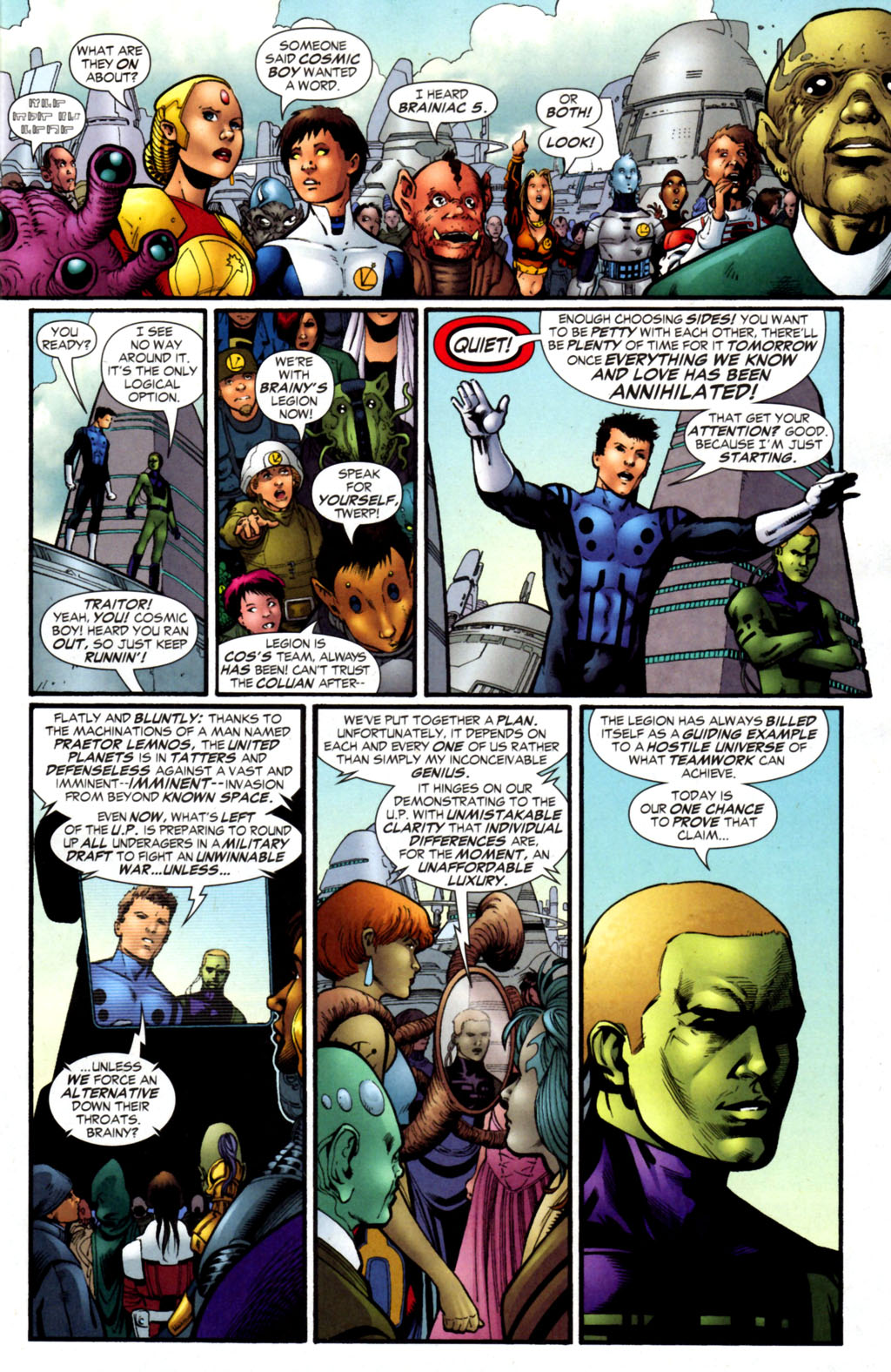 Read online Legion of Super-Heroes (2005) comic -  Issue #10 - 4