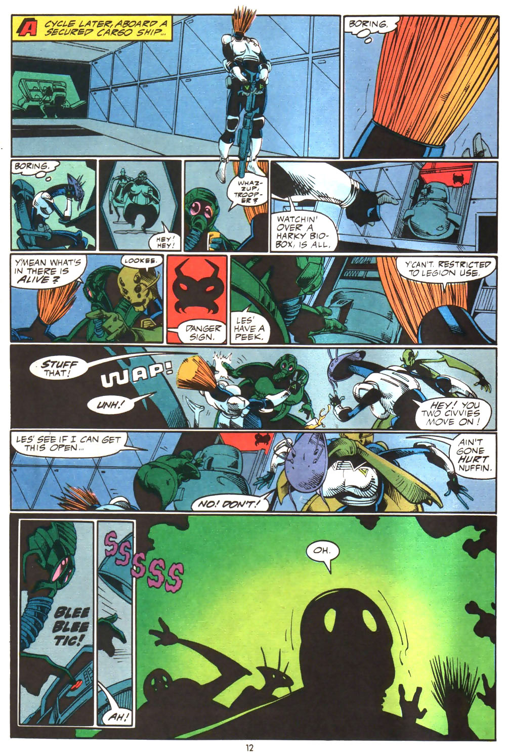 Read online Alien Legion (1987) comic -  Issue #6 - 15