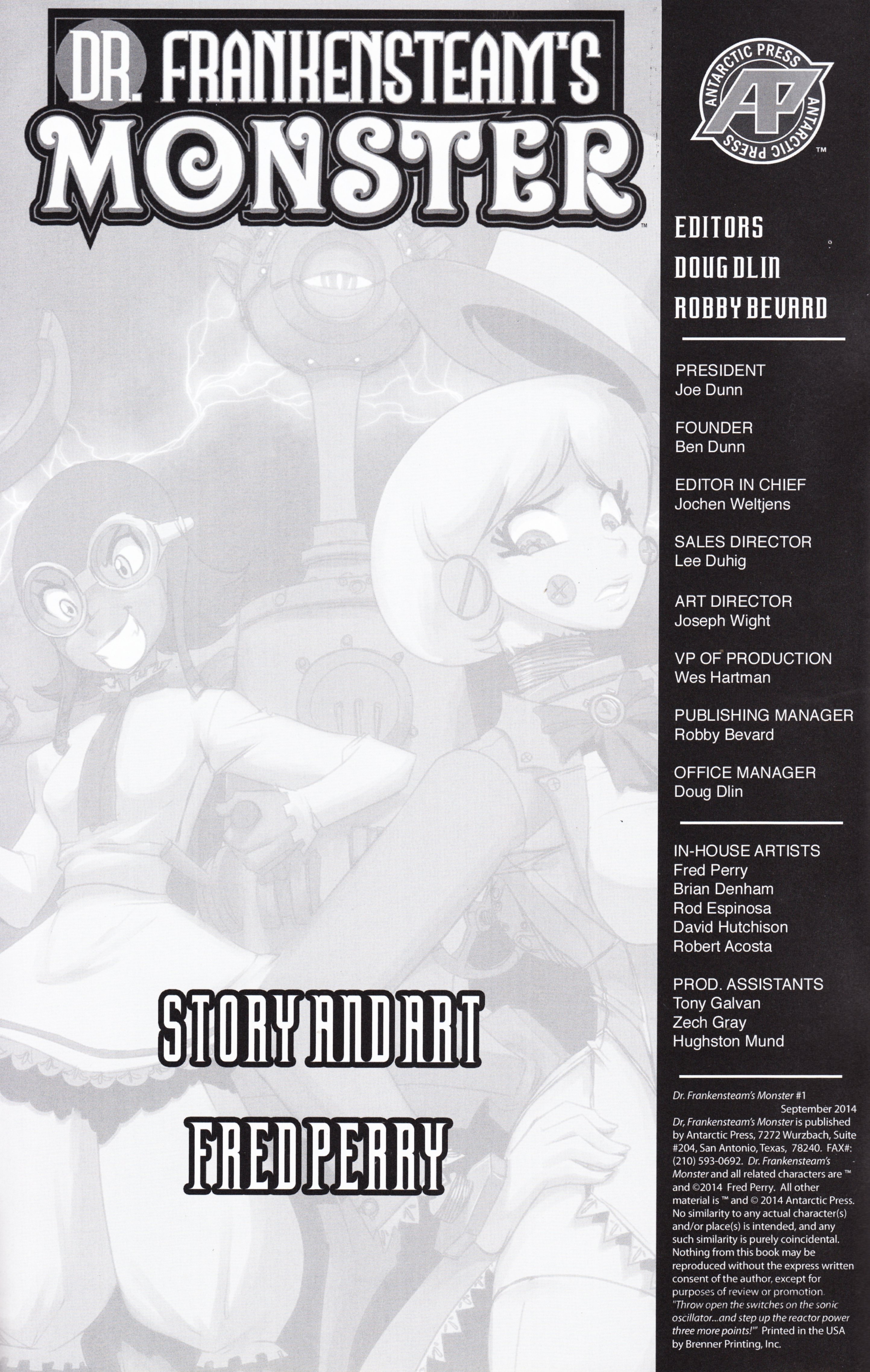 Read online Dr. Frankensteam's Monster comic -  Issue # Full - 2