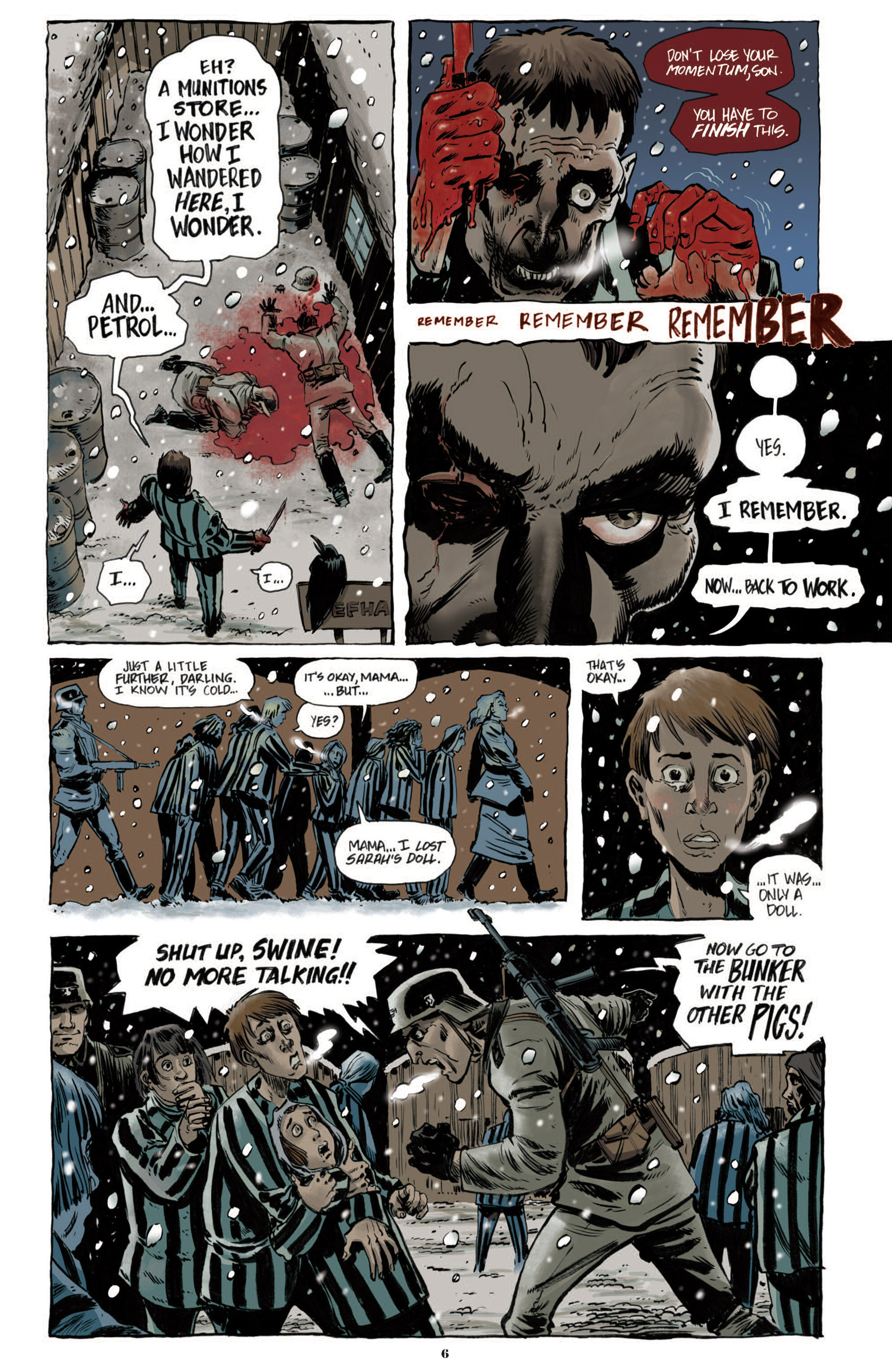 Read online The Crow: Skinning the Wolves comic -  Issue #2 - 8