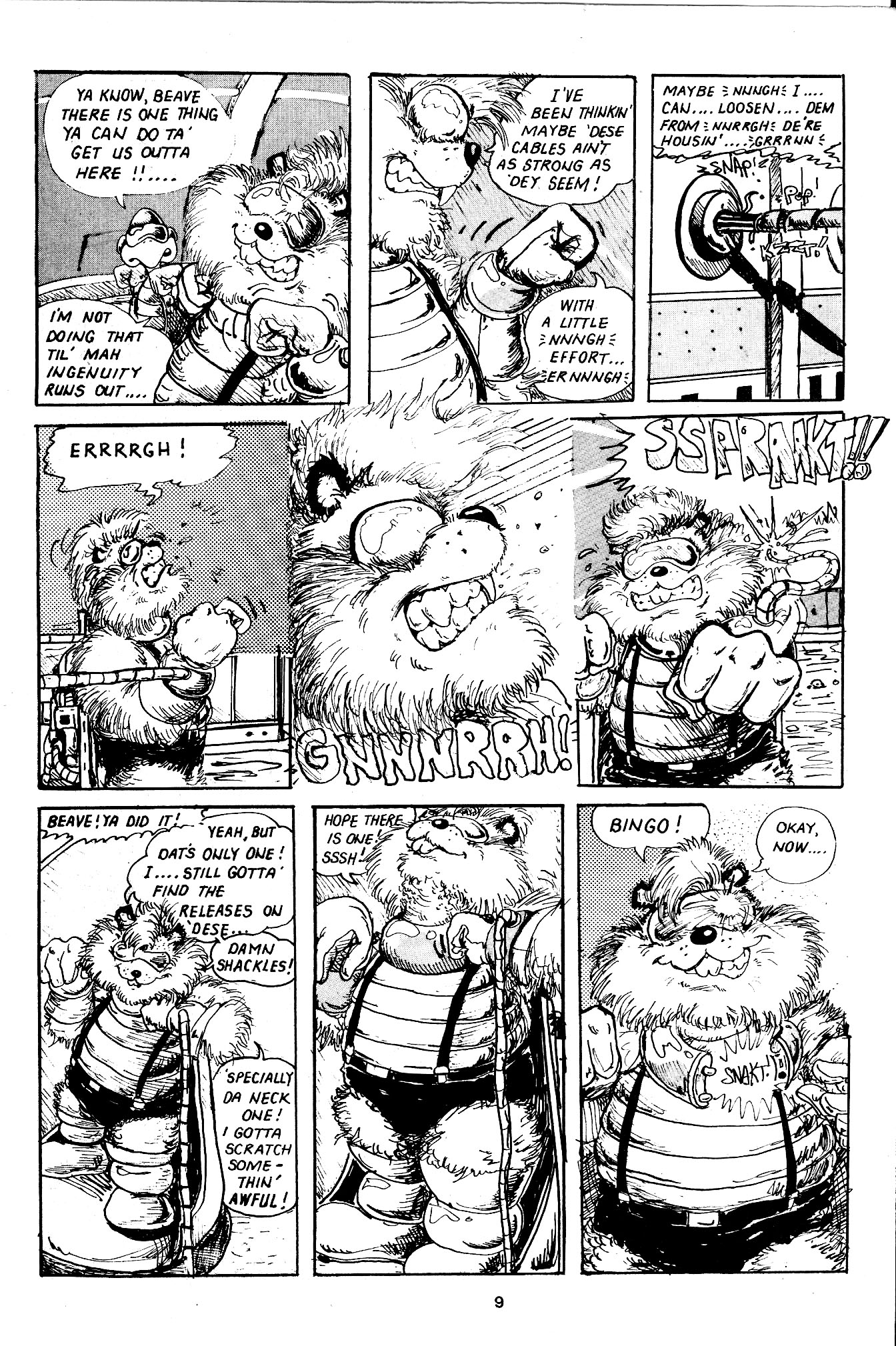 Read online Space Beaver comic -  Issue #1 - 11