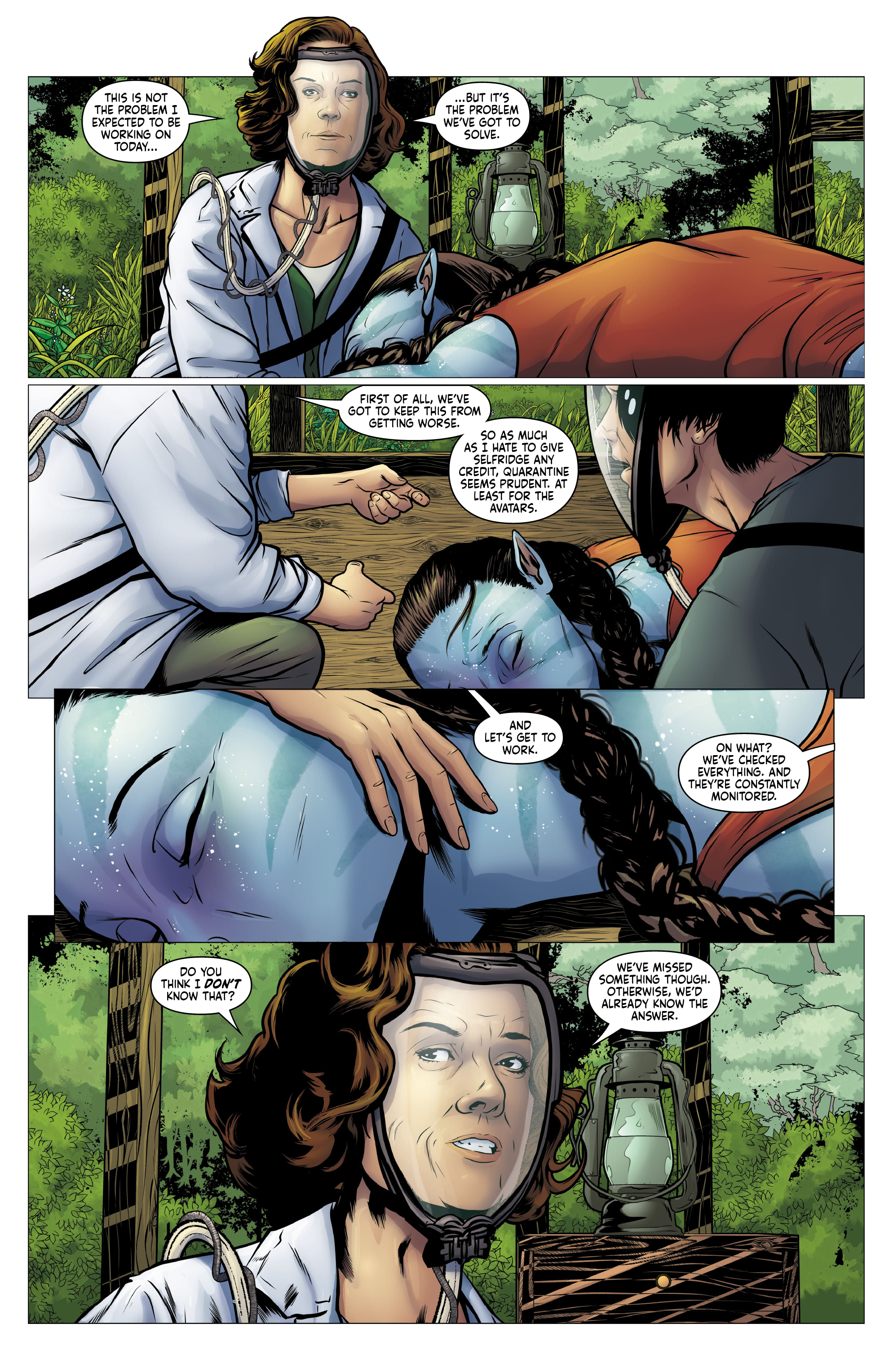 Read online Avatar: Adapt or Die comic -  Issue #4 - 16