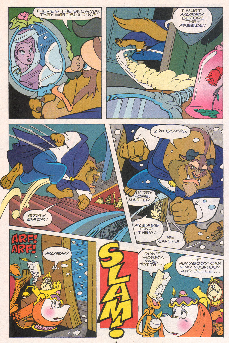 Read online Disney's Beauty and the Beast comic -  Issue #8 - 5