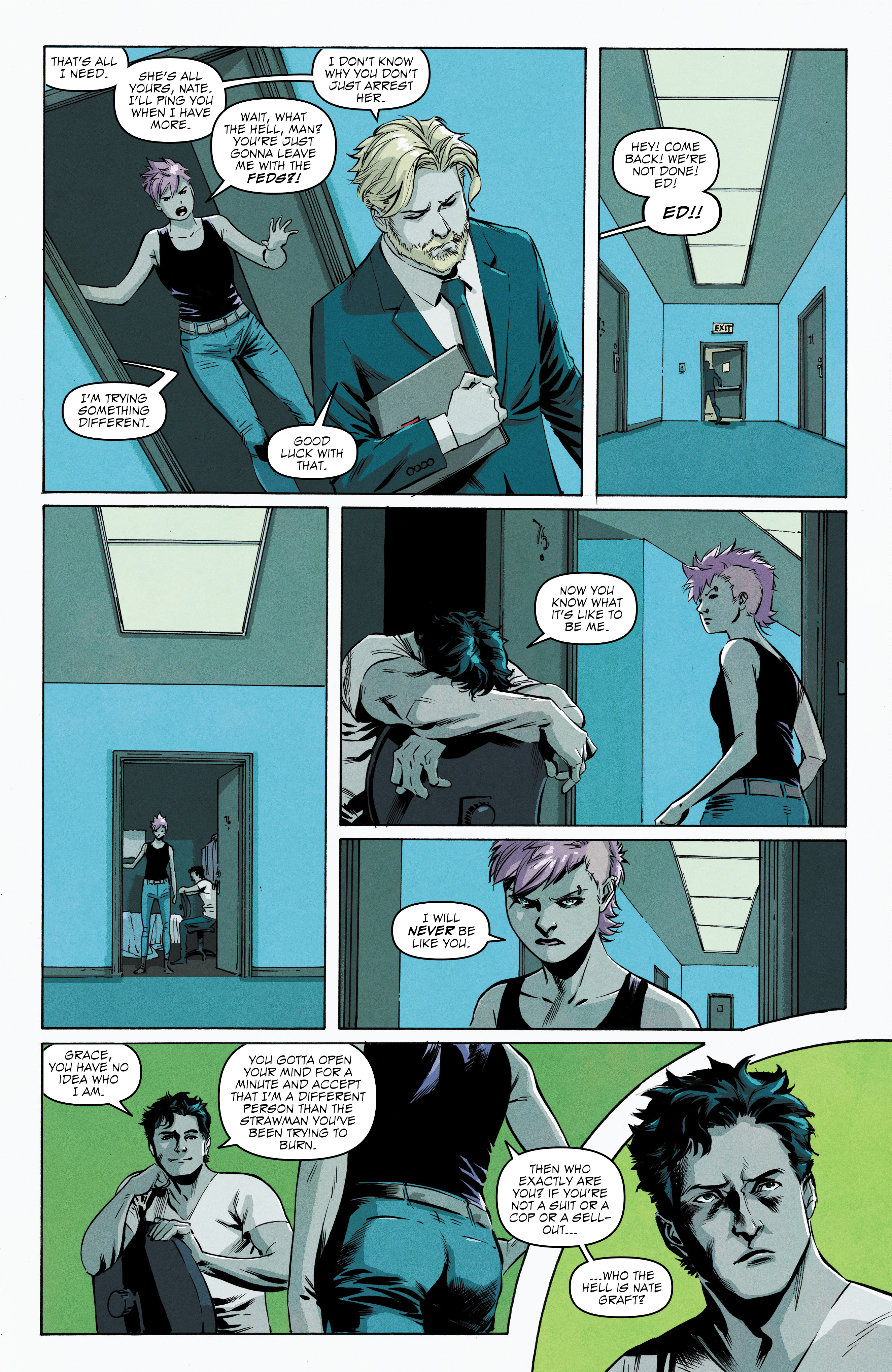 Read online Hacktivist Volume 2 comic -  Issue #4 - 11