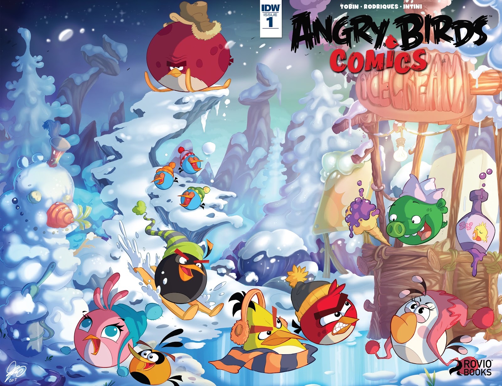 Angry Birds Comics (2016) issue 1 - Page 1