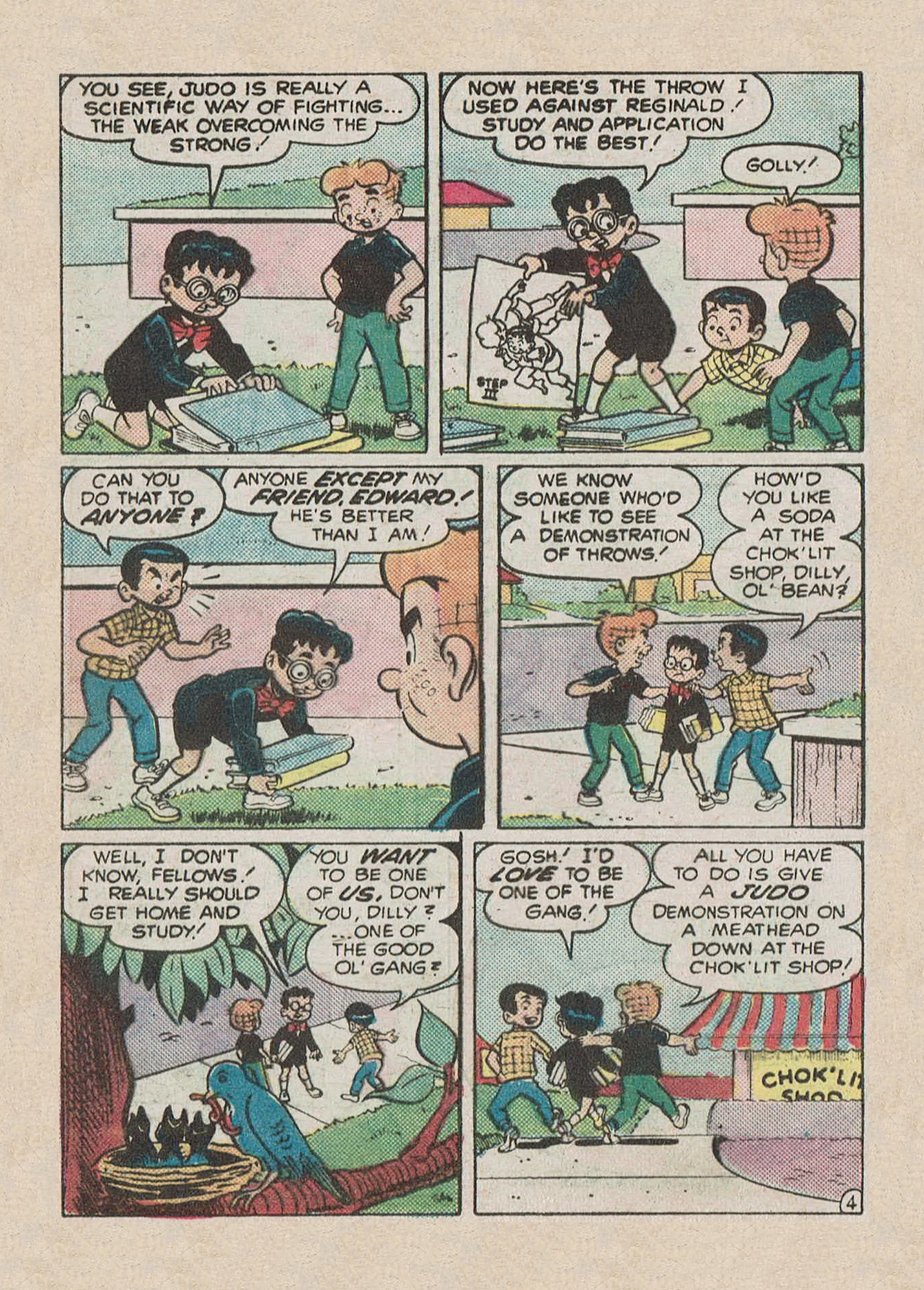 Read online Little Archie Comics Digest Magazine comic -  Issue #25 - 112