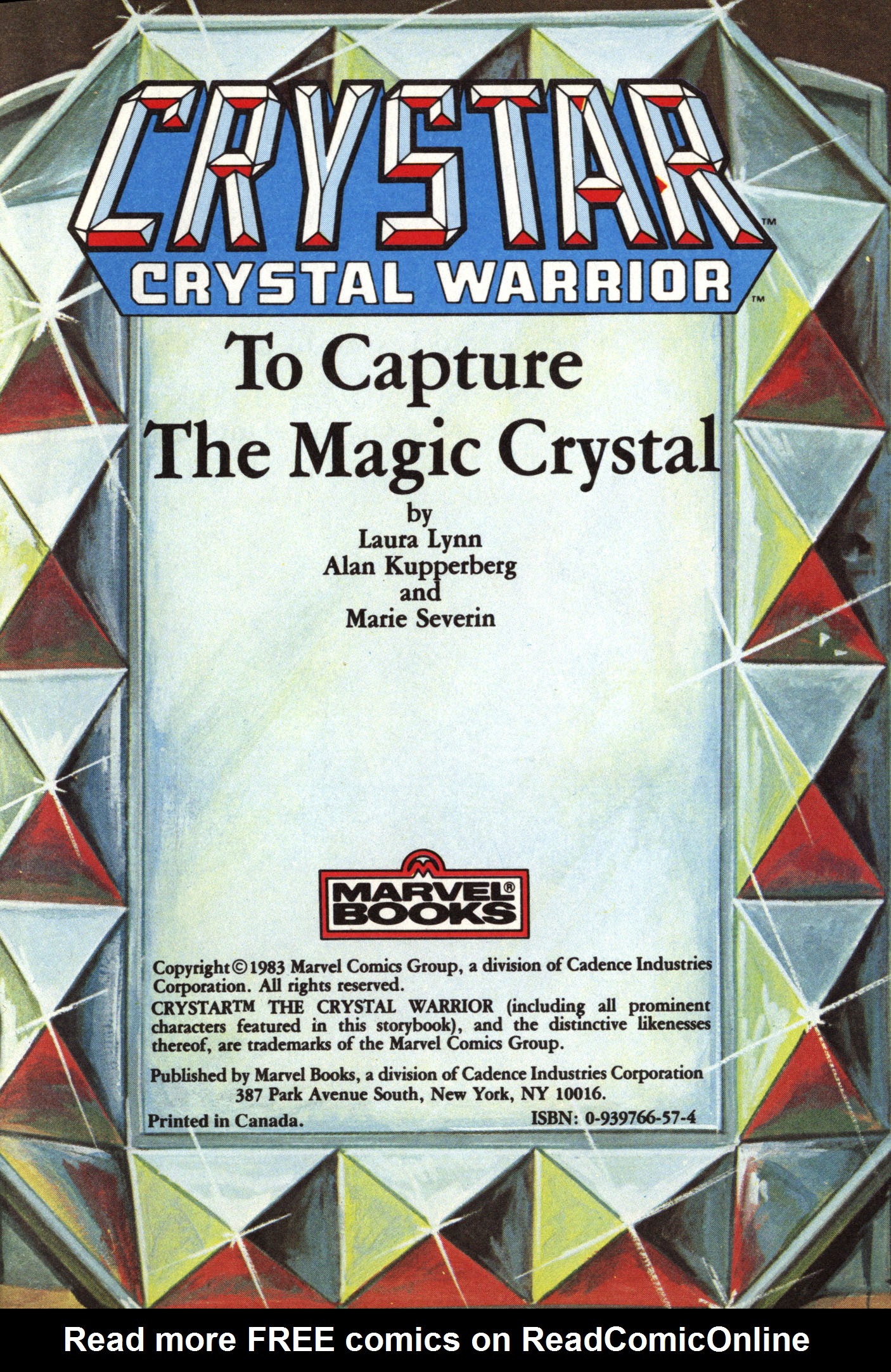 Read online Crystar Crystal Warrior: To Capture the Magic Crystal comic -  Issue # Full - 3