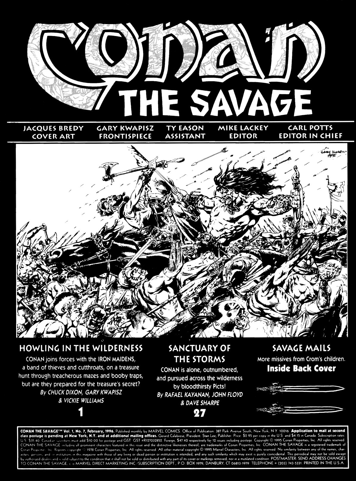 Read online Conan the Savage comic -  Issue #7 - 2
