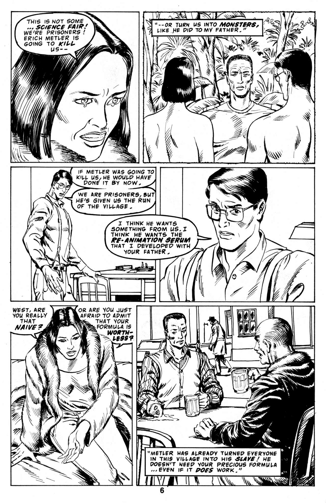 Read online Re-Animator: Dawn of the Re-animator comic -  Issue #4 - 8