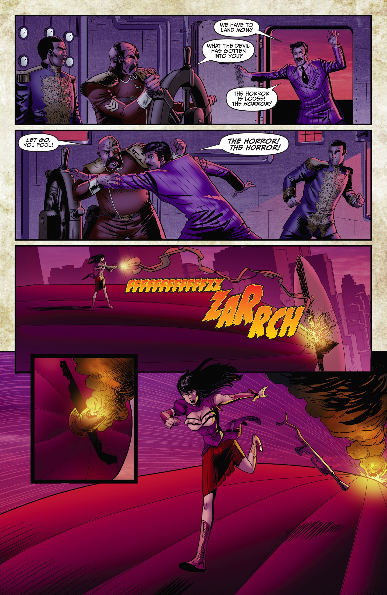 Read online Legenderry: Vampirella comic -  Issue #5 - 21