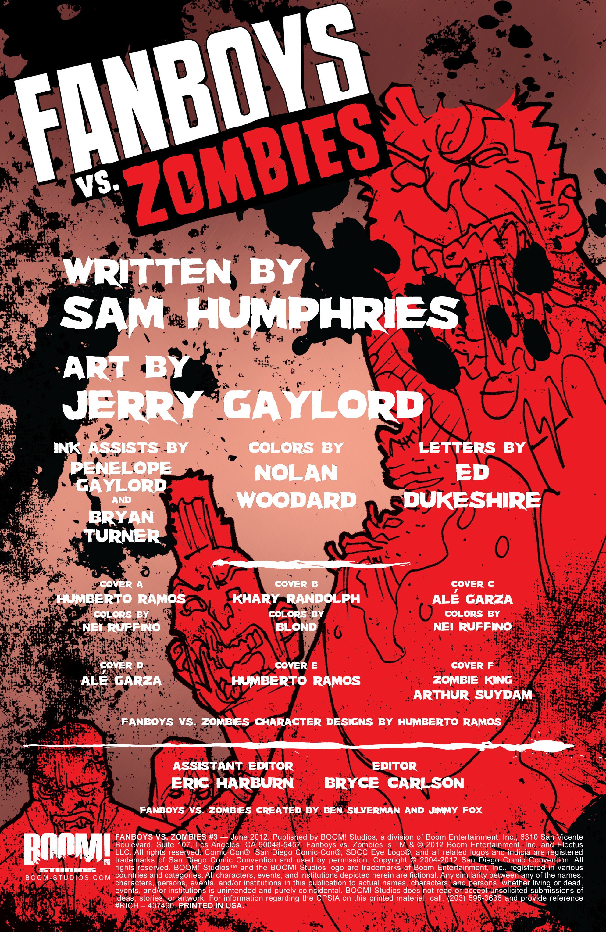 Read online Fanboys vs. Zombies comic -  Issue #3 - 7