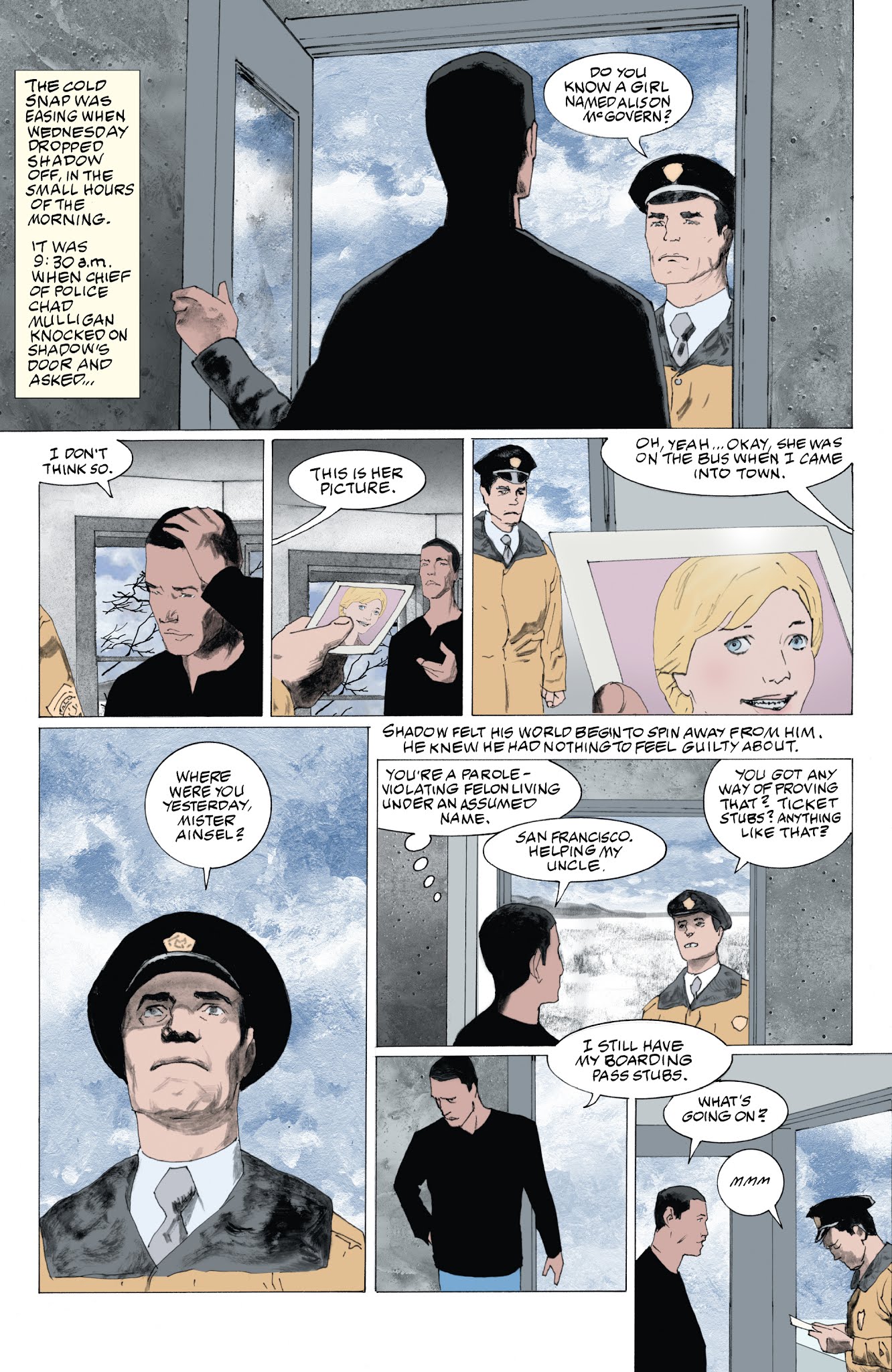 Read online American Gods: My Ainsel comic -  Issue #4 - 23