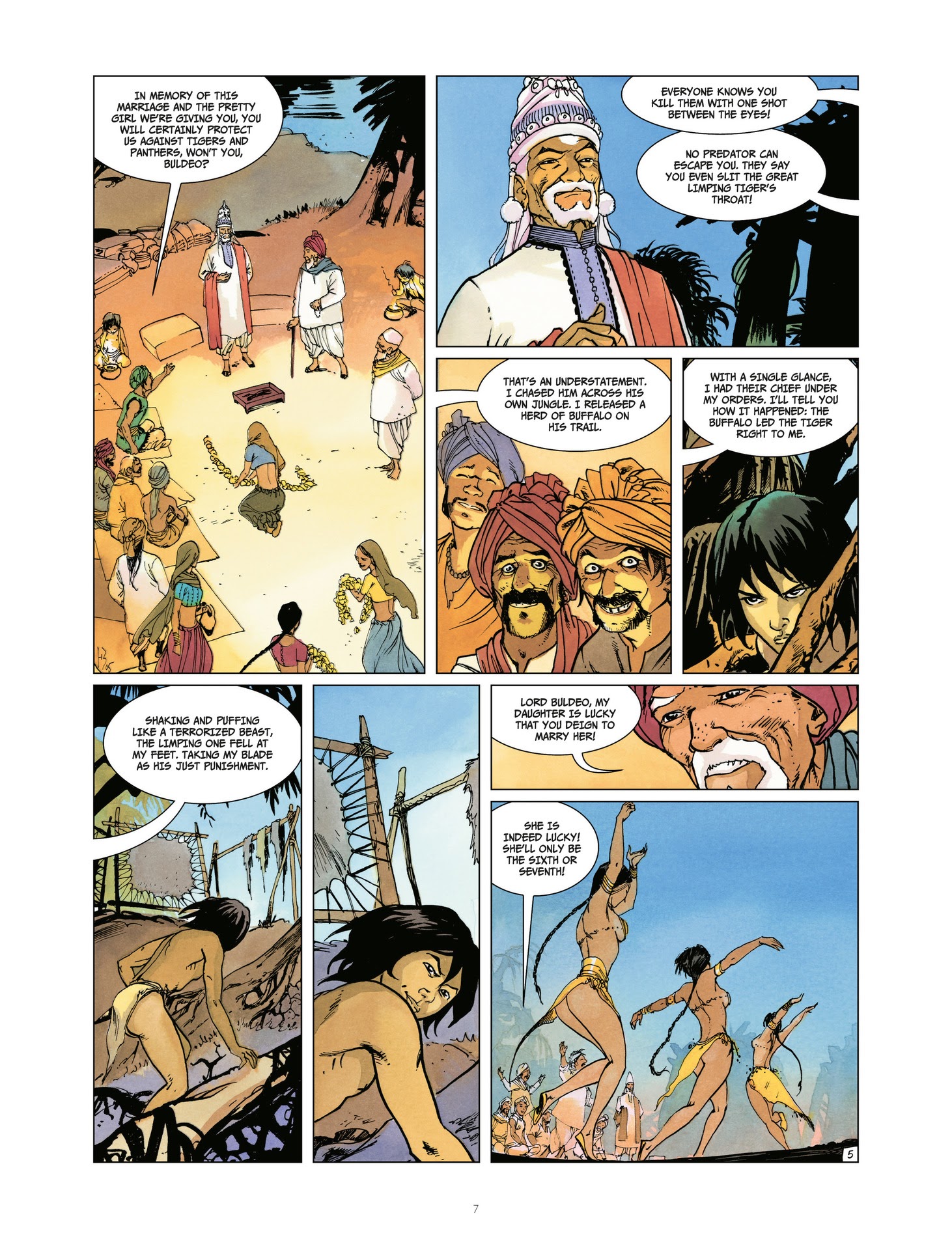 Read online The Last Jungle Book comic -  Issue #3 - 7