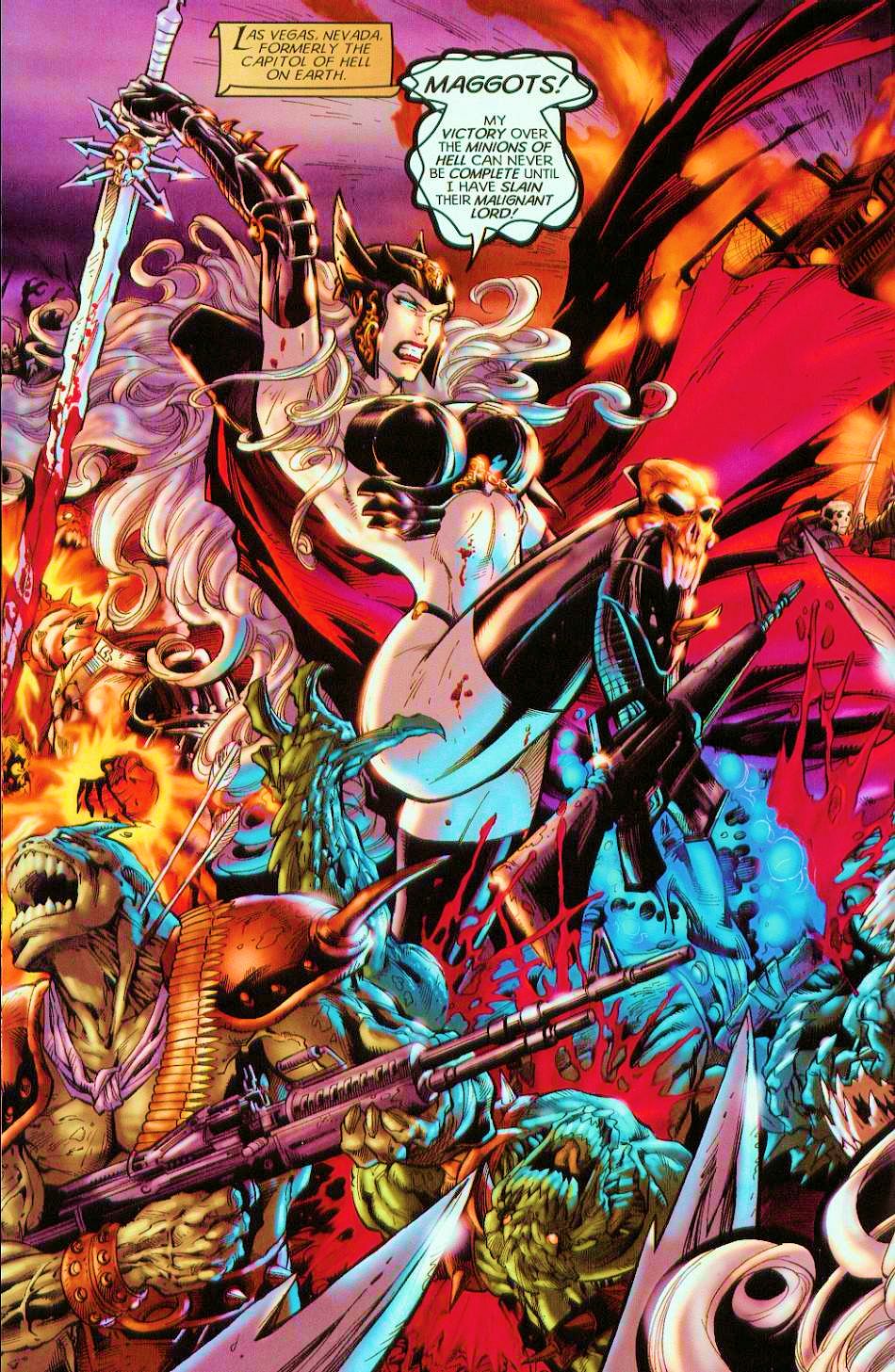 Read online Lady Death: Judgement War comic -  Issue #1 - 6